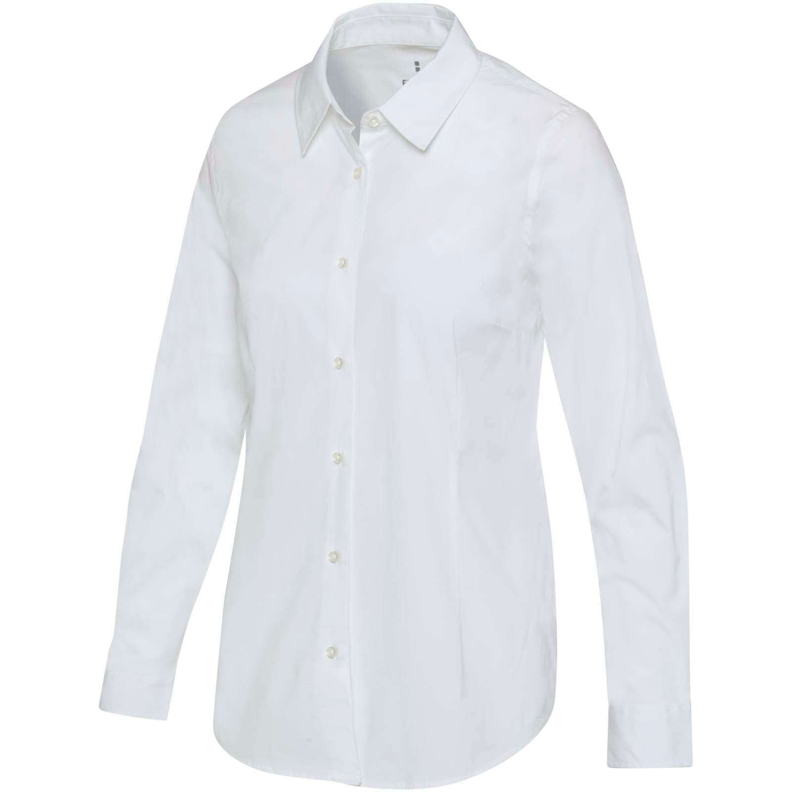 Chemise en popeline femme de 133 g/m² Carnelian coloris Blanc