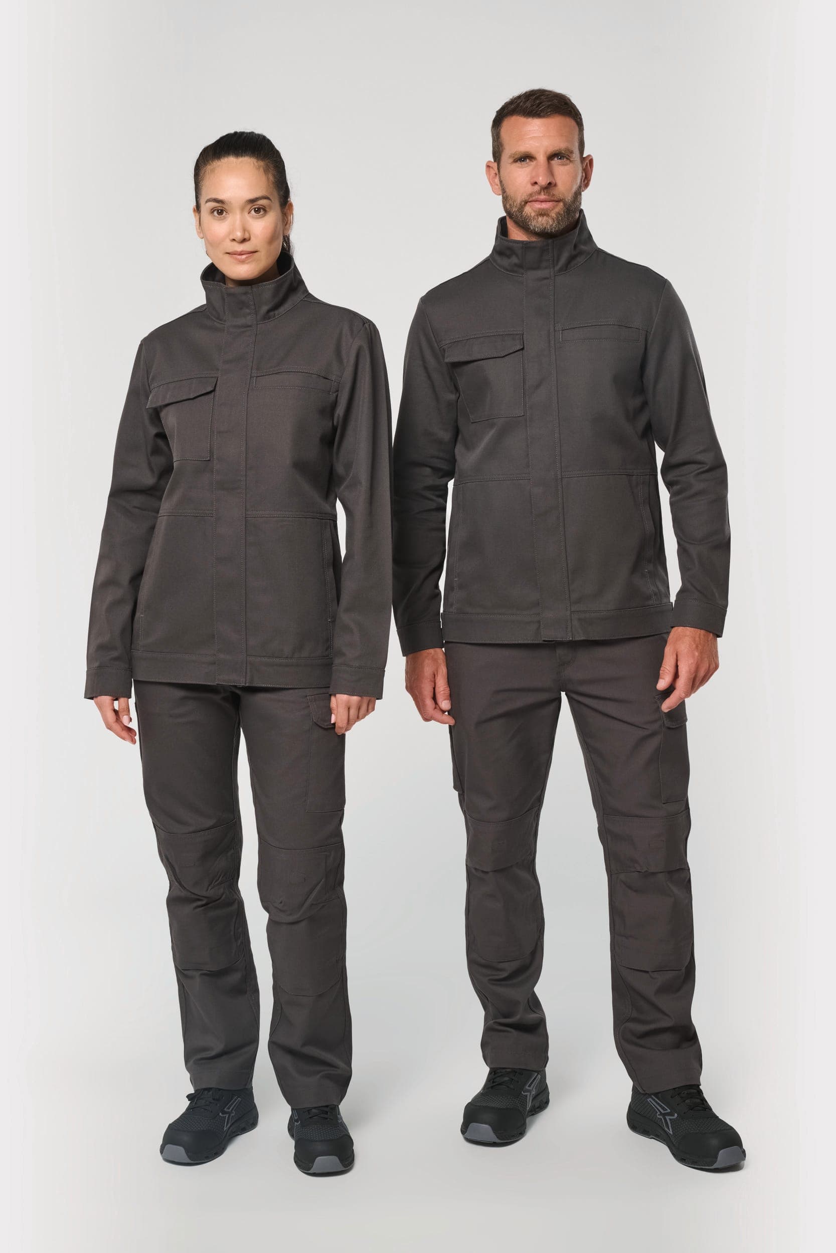 Veste de travail sans métal unisexe