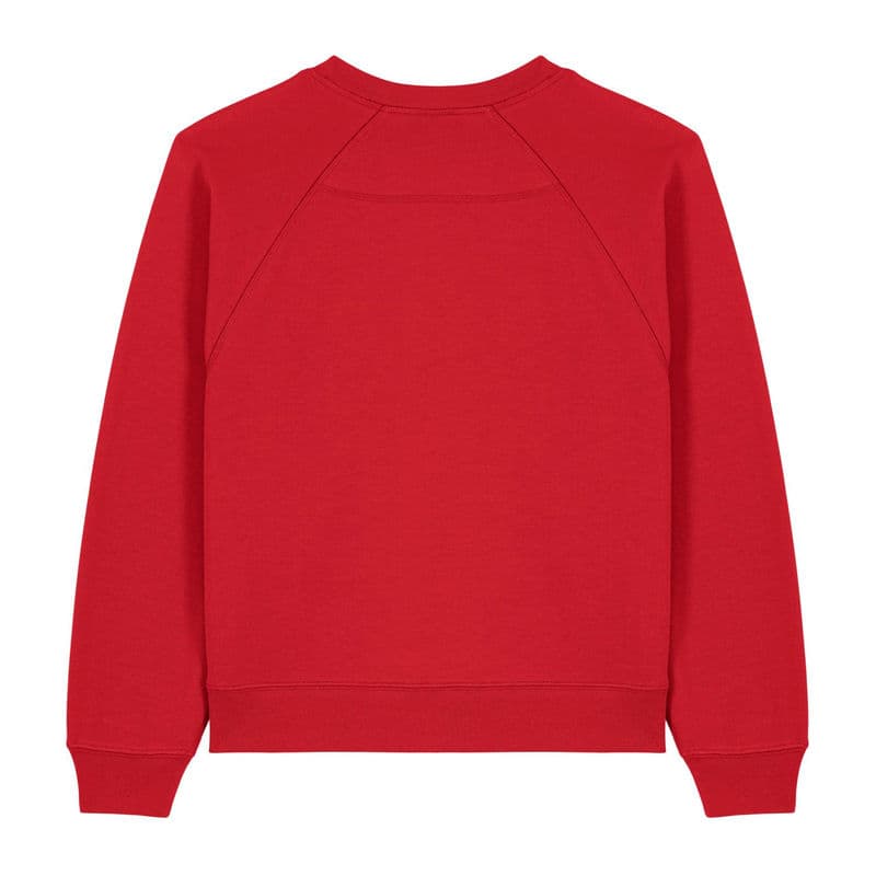 Stella Clara women's raglan sweatshirt coloris Rouge