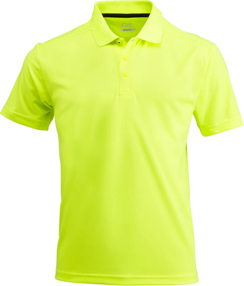 Polo Cutter & Buck Kelowna homme coloris Jaune fluo