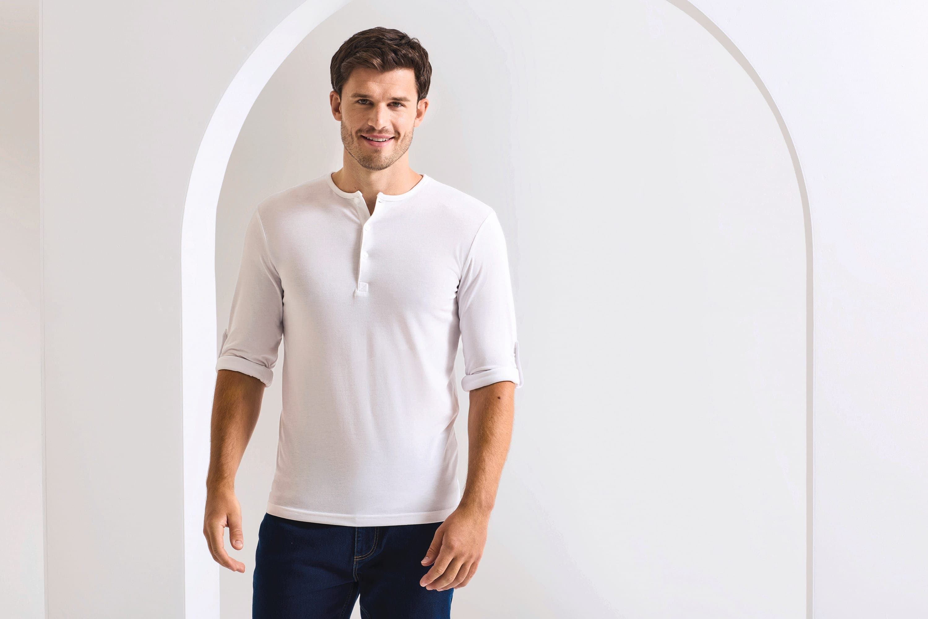 T-shirt homme "Long John" en situation