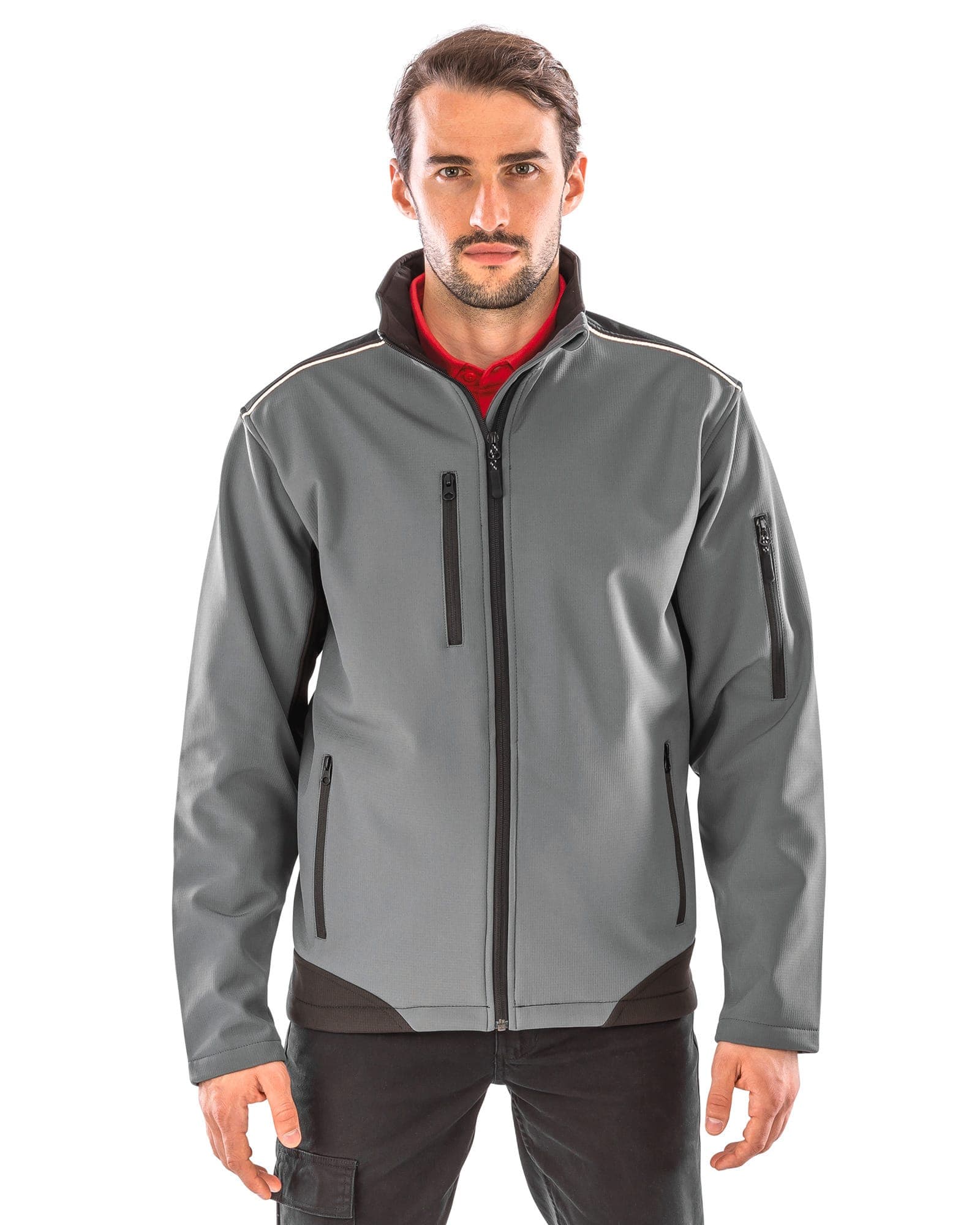 RIPSTOP SOFTSHELL WORKWEAR JACKET WITH CORDURA®