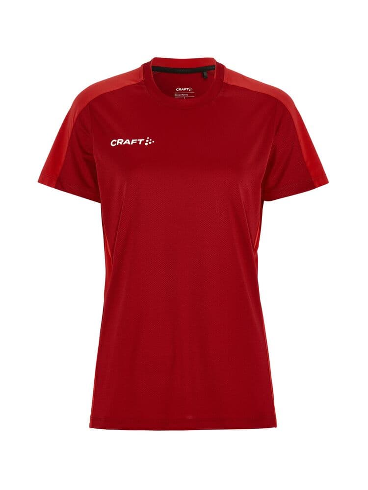 Craft Evolve 2.0 contrast jersey w coloris Rouge
