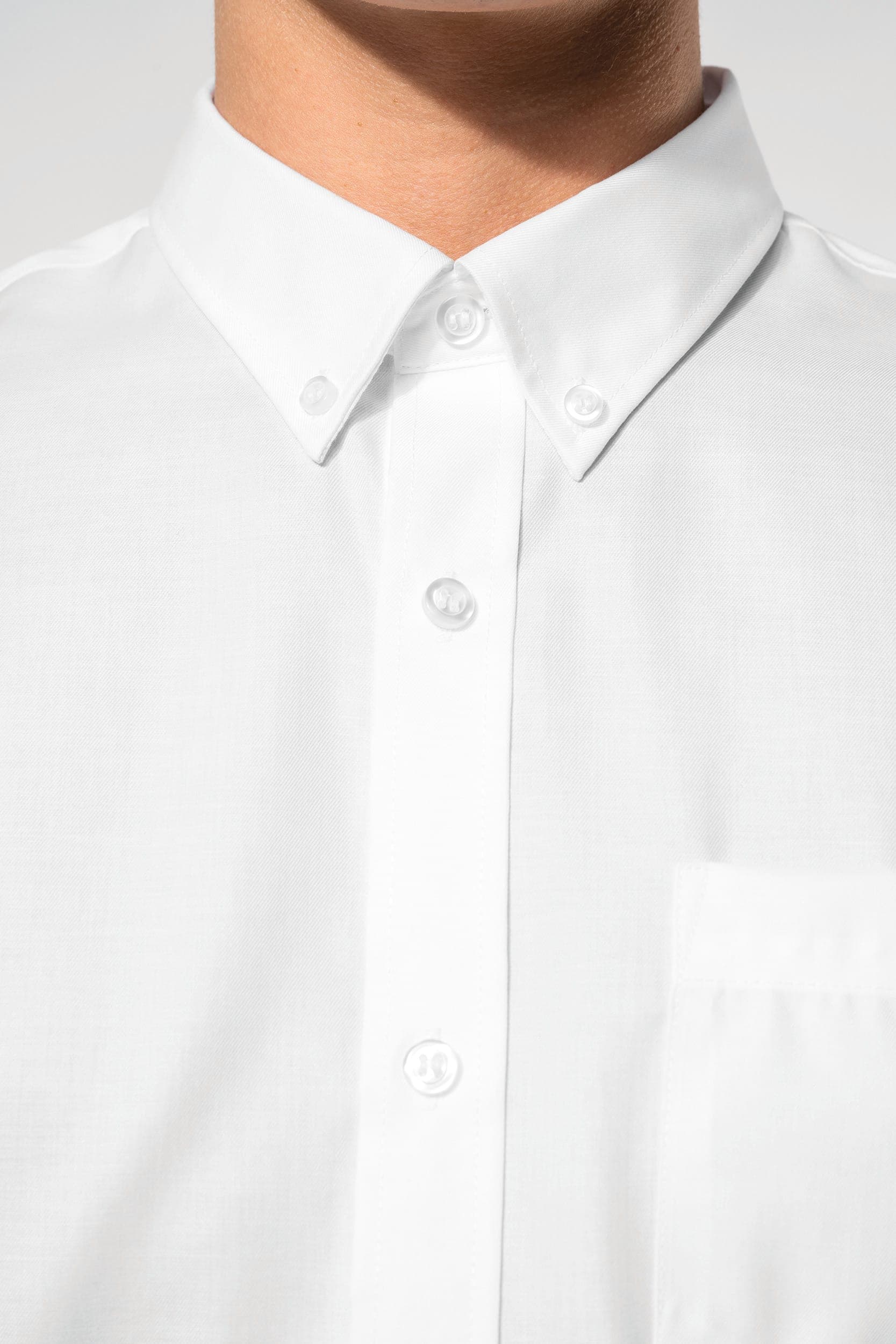 Chemise manches longues sans repassage en situation