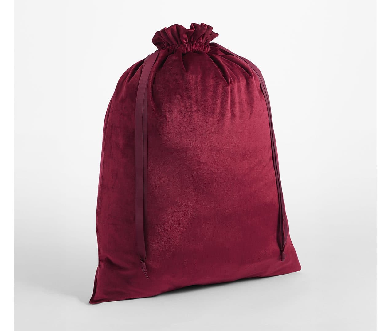 VELVET GIFTBAG WITH RIBBON DRAWSTRING