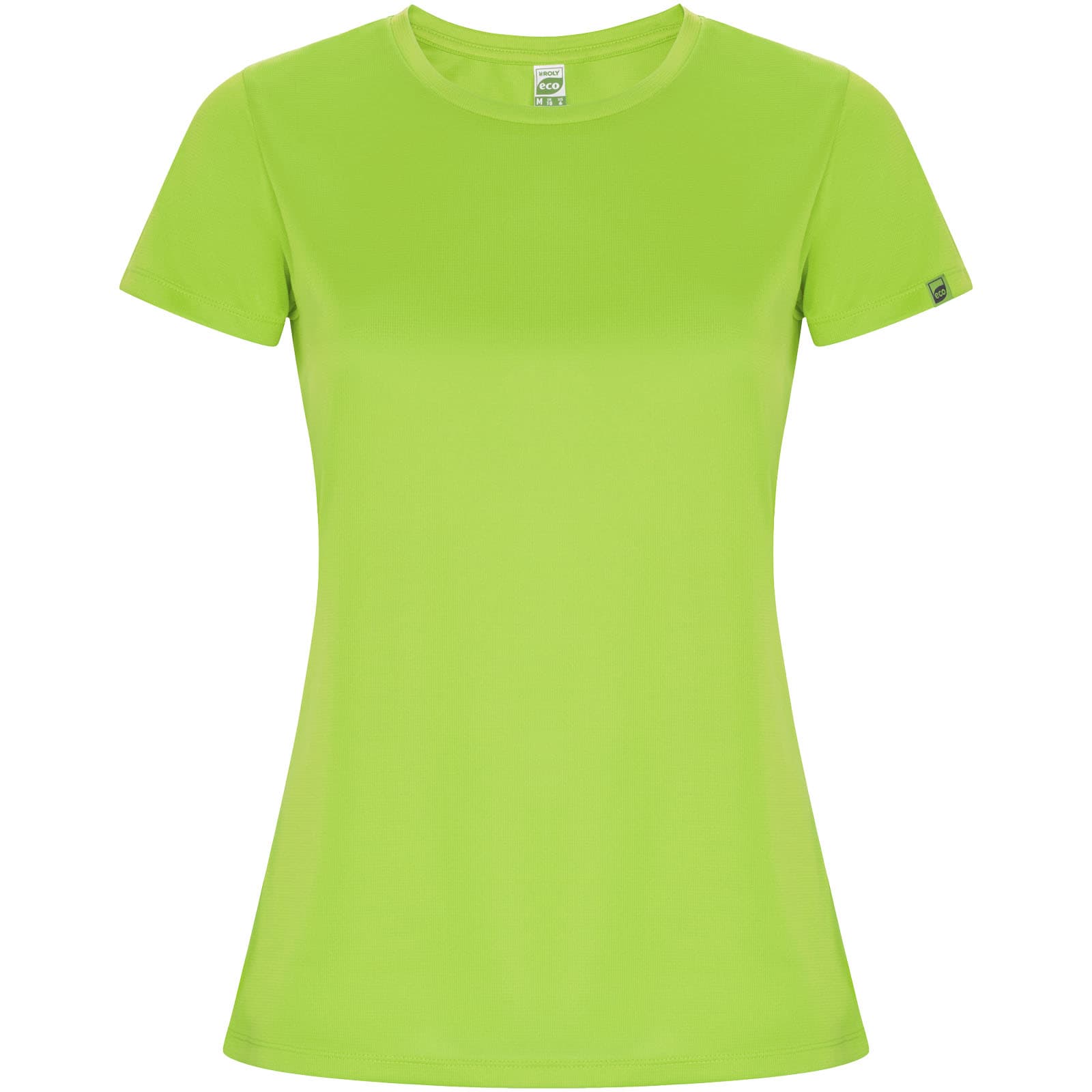 T-shirt sport de 135 g/m² Imola à manches courtes pour femme coloris Vert fluo
