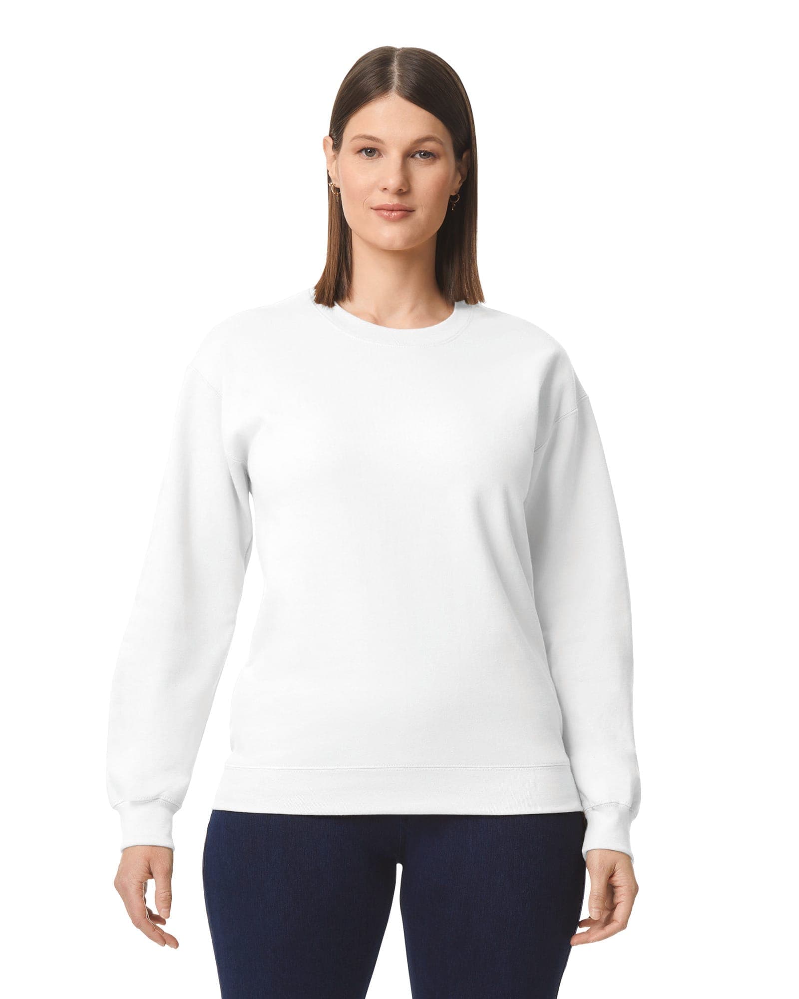Sweat-shirt col rond Midweight Softstyle en situation