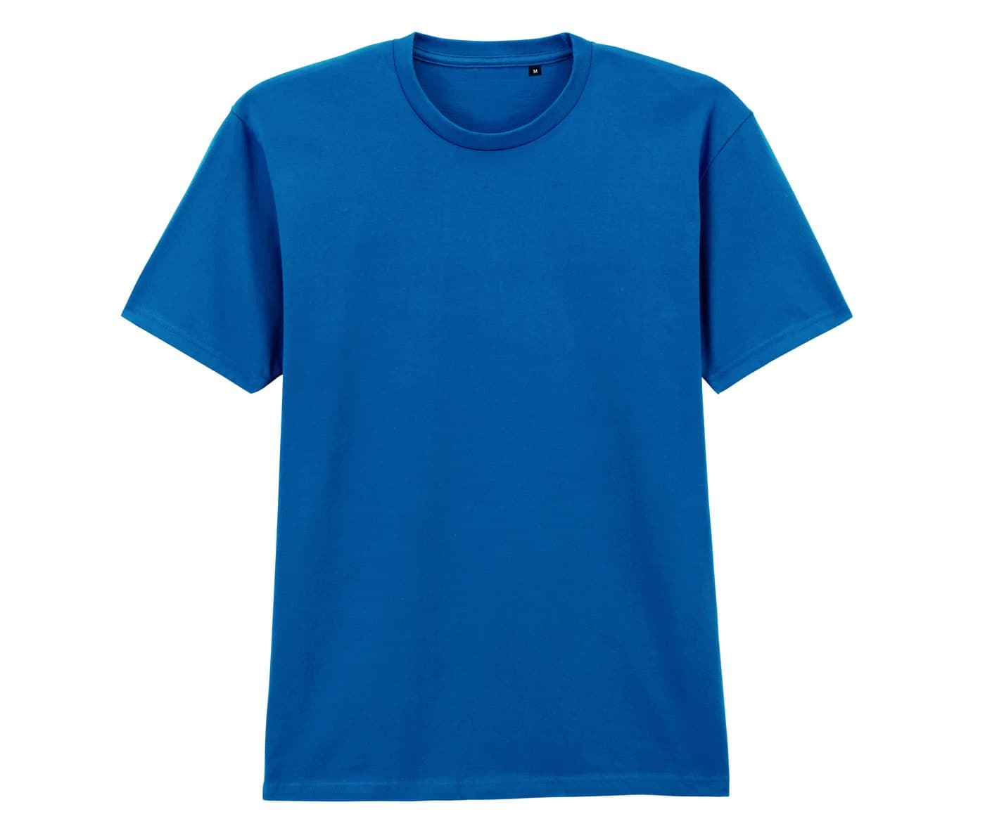 SOFTSTYLE MIDWEIGHT ADULT NO LABEL ENZYME WASH T-SHIRT coloris Bleu roi