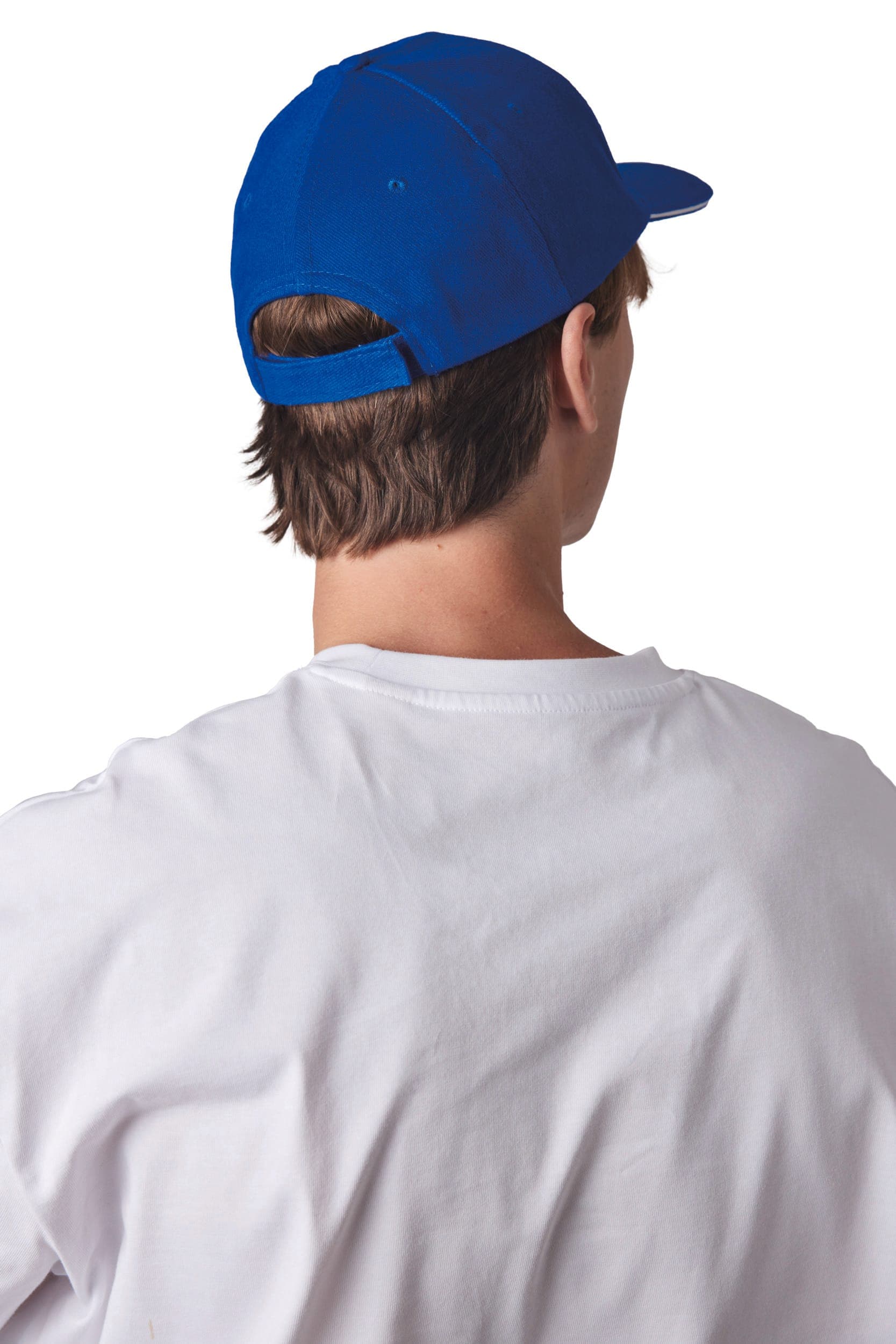 Casquette Baseball avec sandwich - 6 panneaux en situation