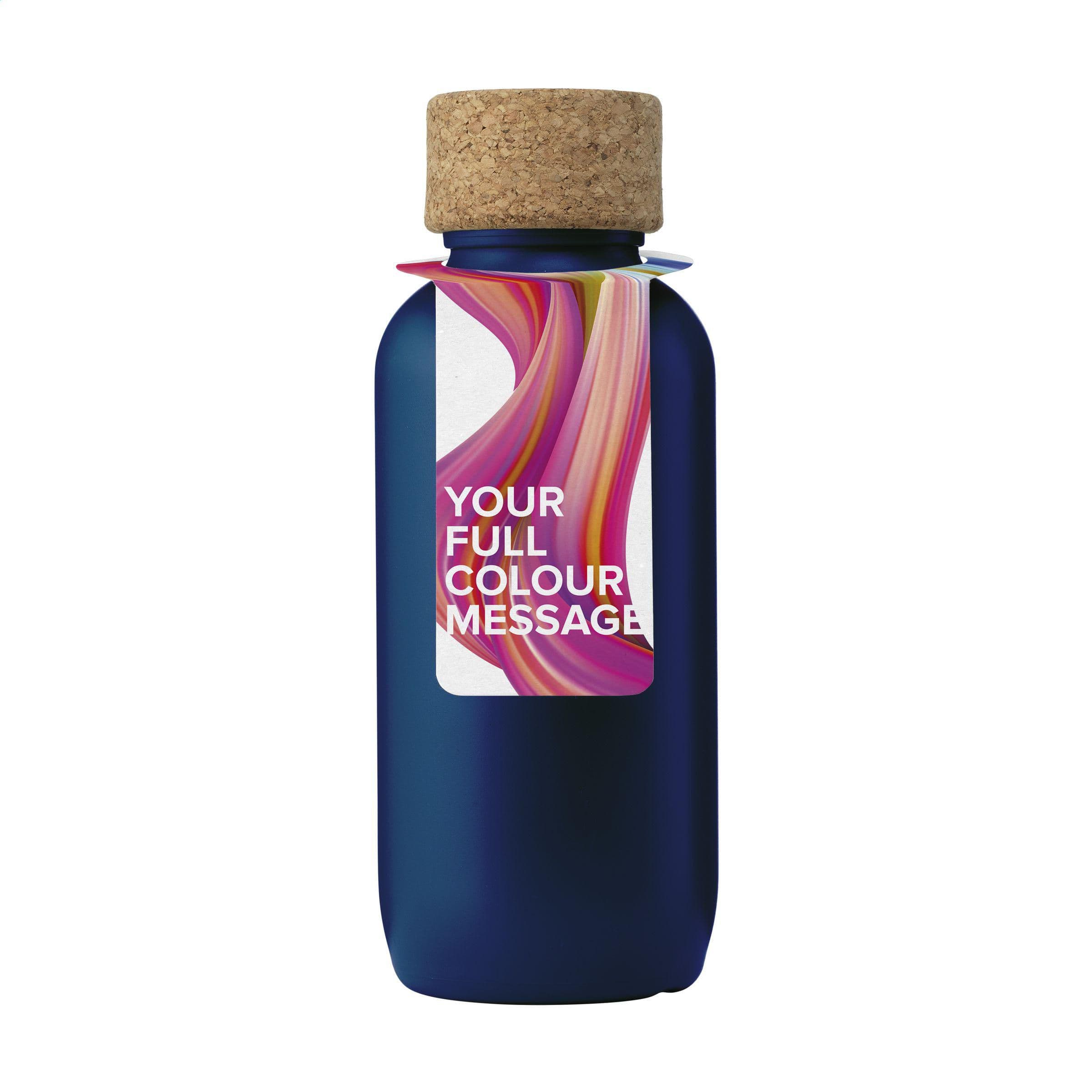 Bouteille EcoBottle couleur 650 ml d'origine végétale - fabriquée en EU en situation