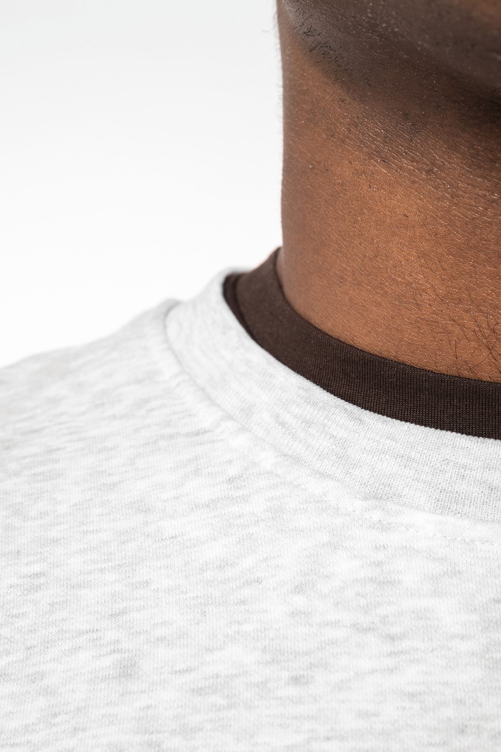 Sweat-shirt col rond homme en situation