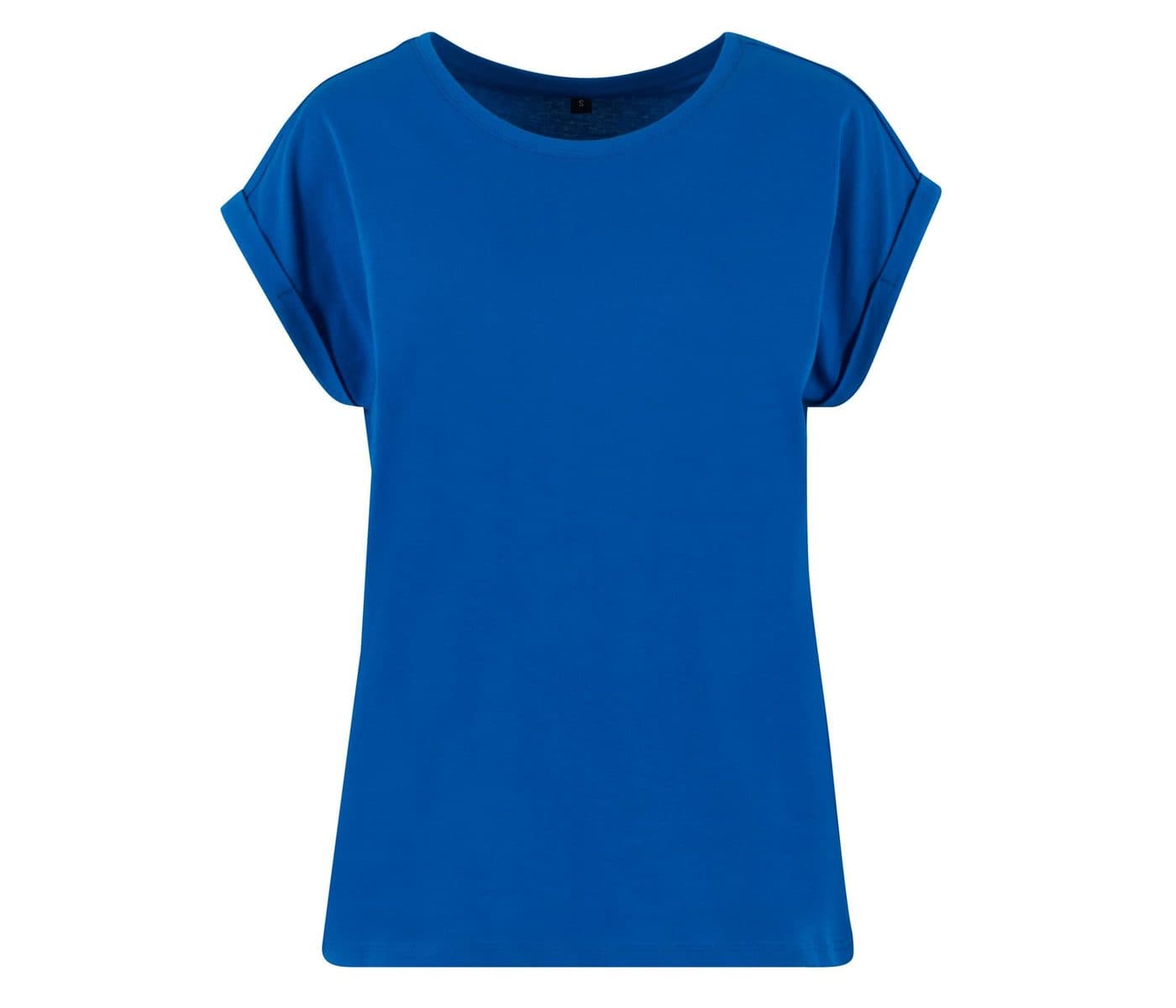 LADIES REGULAR EXTENDED SHOULDER TEE coloris Bleu cobalt