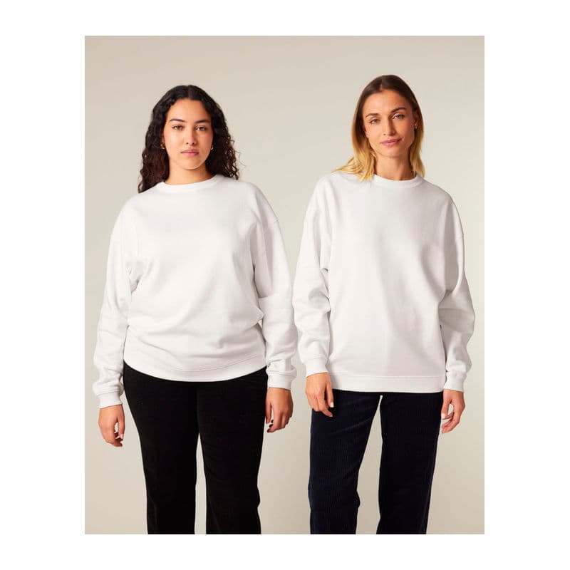 Stella Paloma oversized women's sweatshirt coloris Blanc cassé