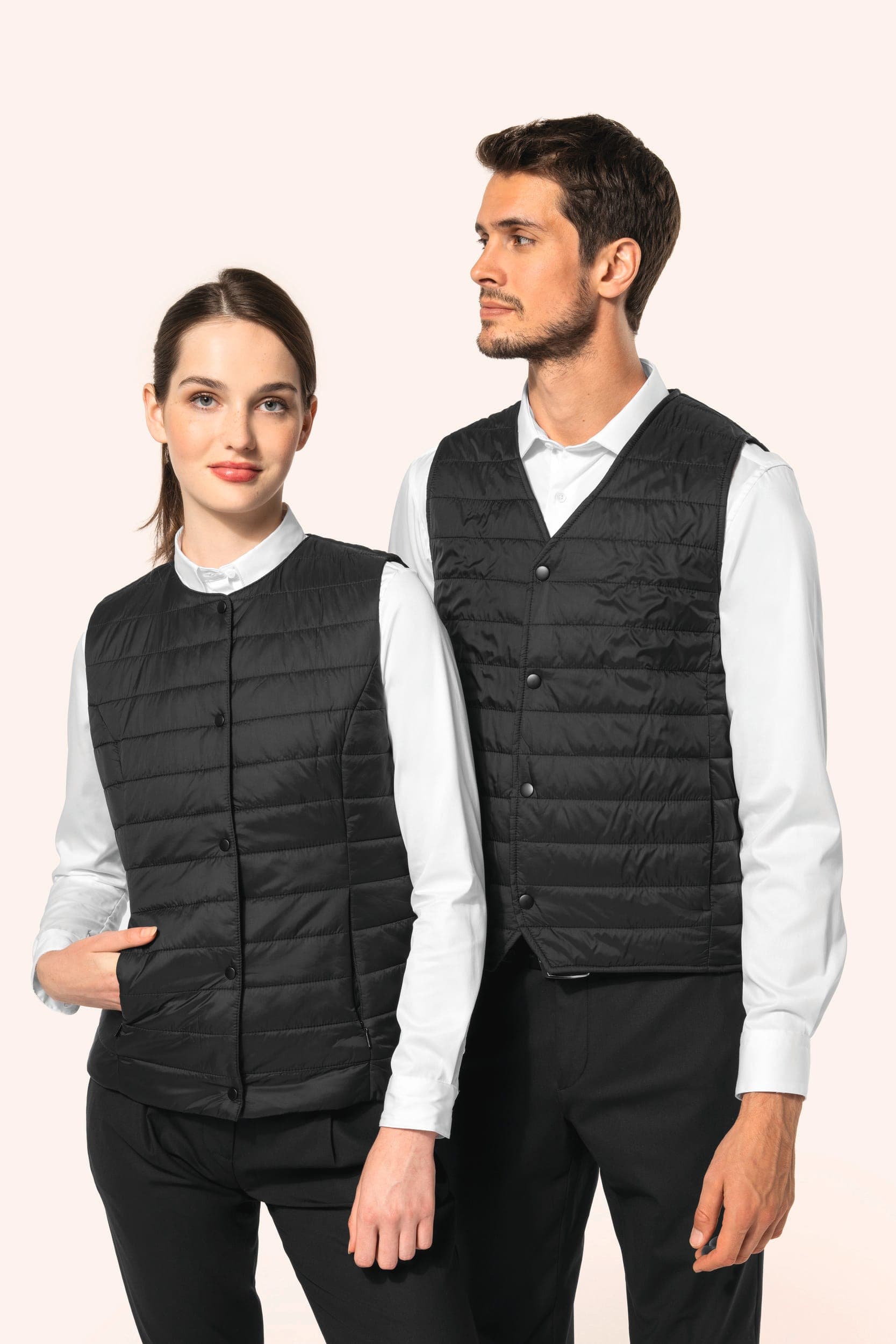 Bodywarmer léger femme en situation