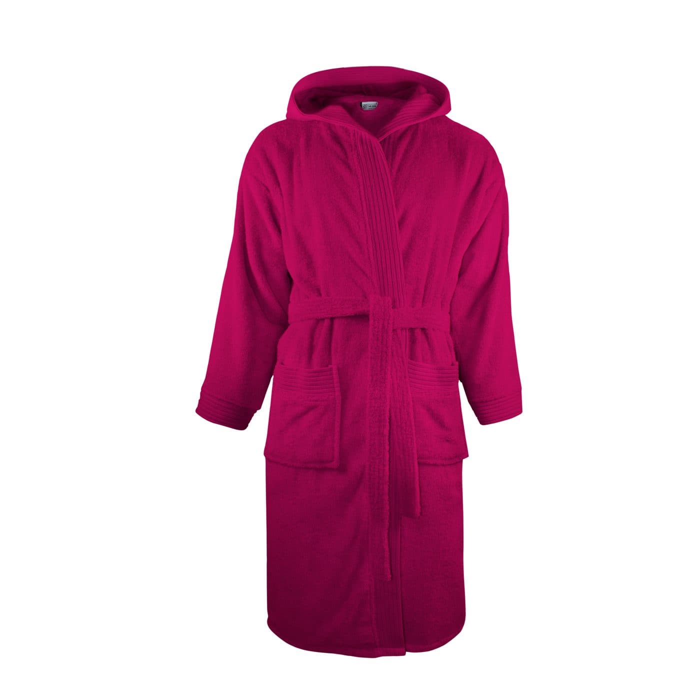 BATHROBE HOODED coloris Magenta