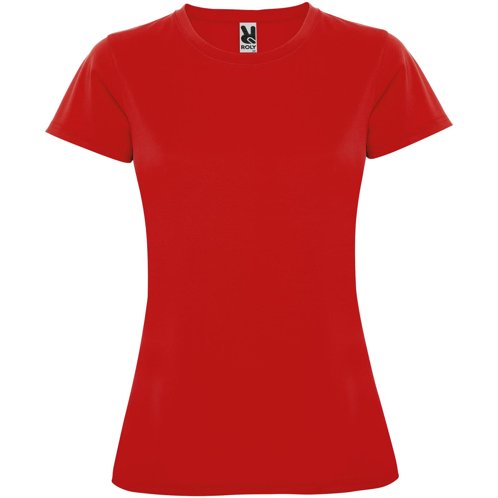 T-shirt de sport de 150 g/m² Montecarlo à manches courtes pour femme coloris Rouge
