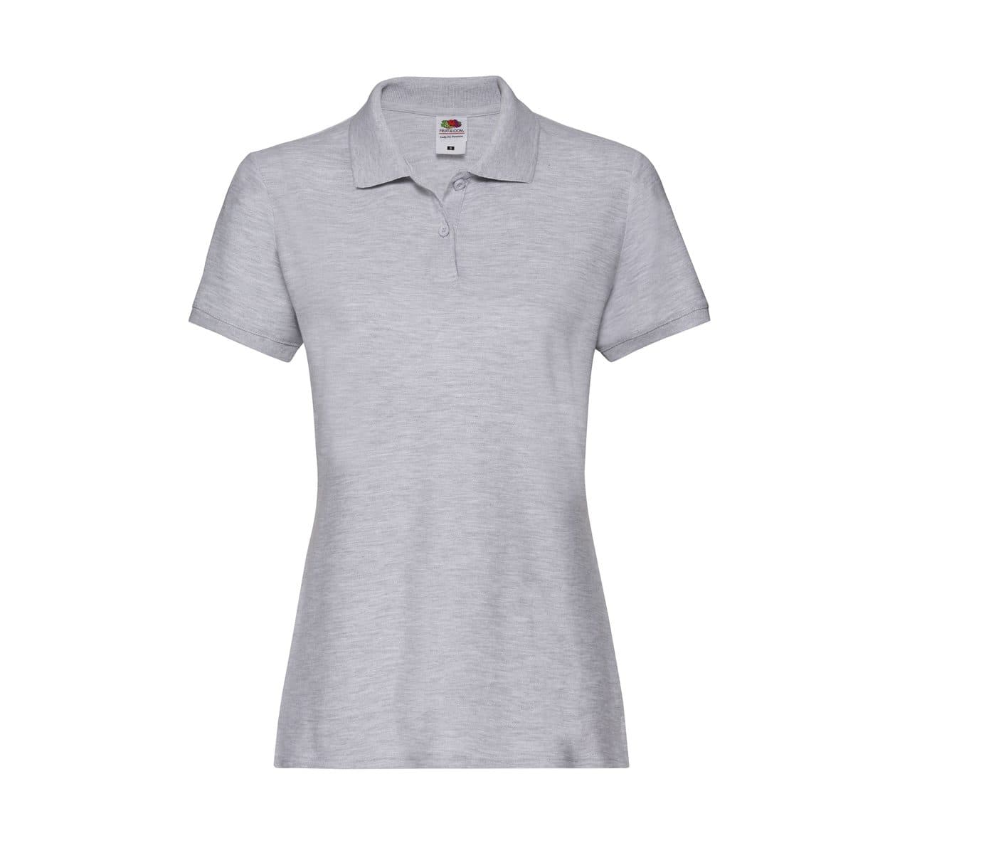 LADIES PREMIUM POLO coloris Gris chiné