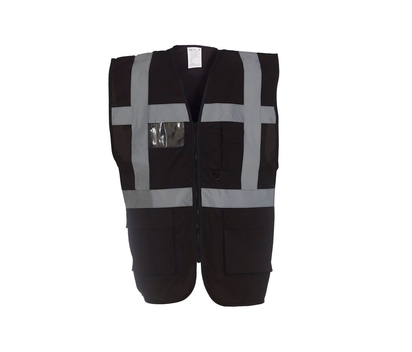 MULTI-FUNCTIONAL EXECUTIVE HI-VIS WAISTCOAT coloris Noir