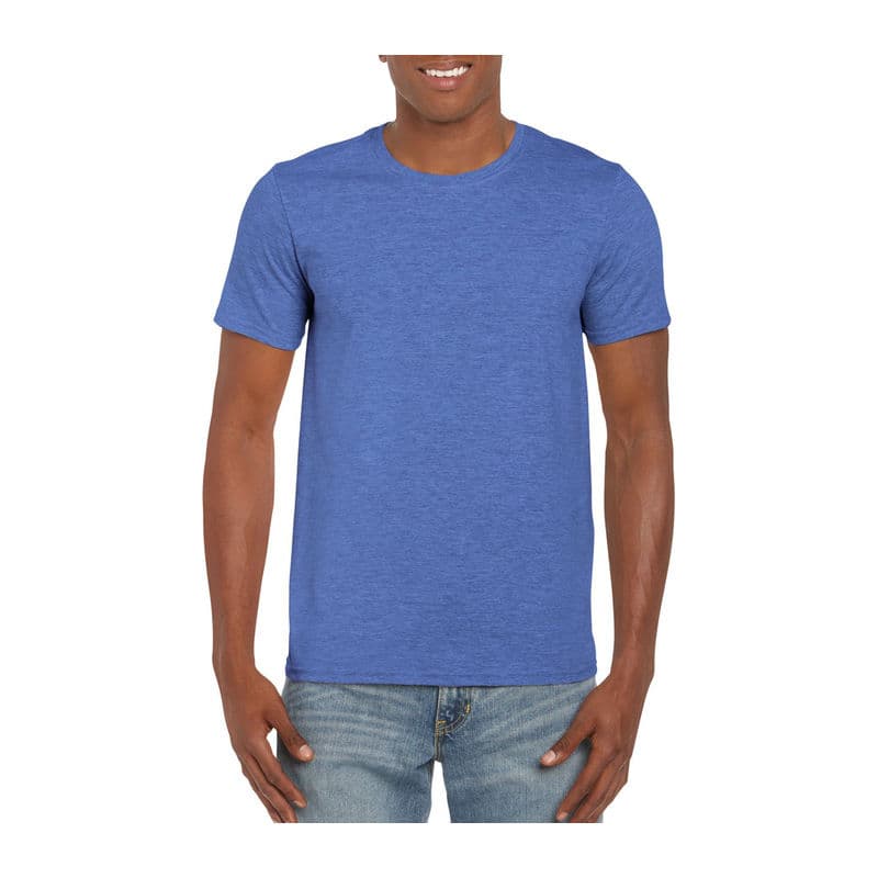 SOFTSTYLE® ADULT T-SHIRT coloris Bleu roi chiné