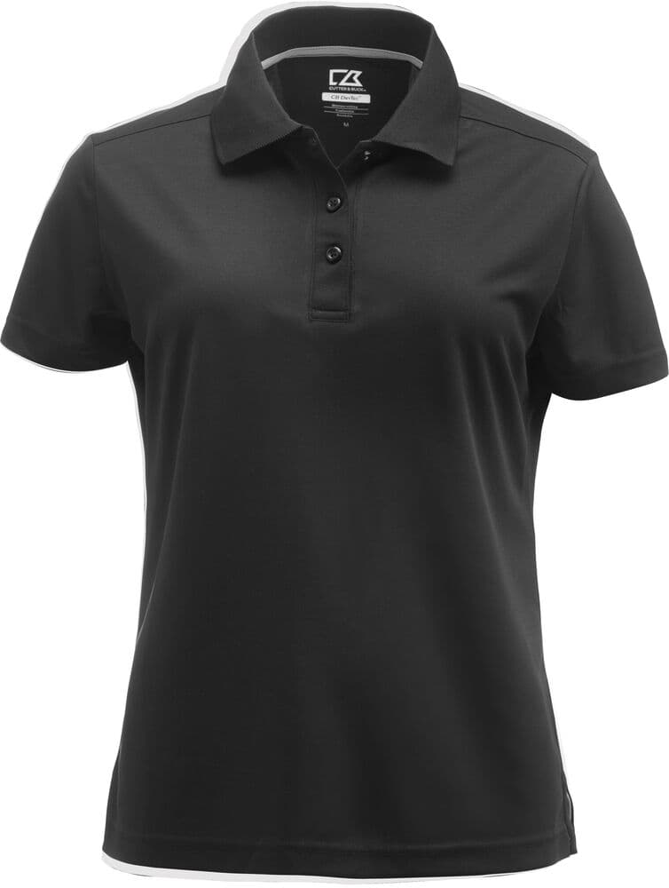Polo Cutter & Buck Kelowna femme coloris Noir