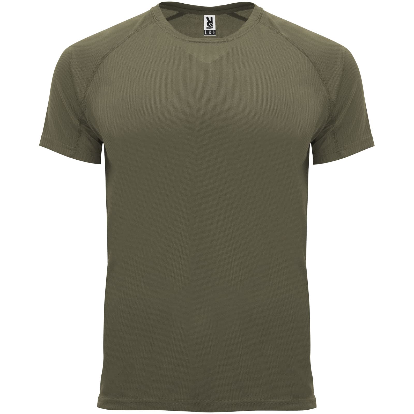 T-shirt de 135 g/m² Bahrain en maille piquée à manches courtes pour homme coloris Vert militaire