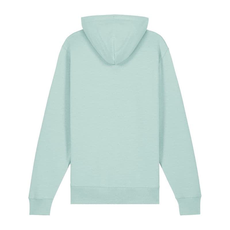 Archer unisex medium fit hoodie  coloris Bleu caraïbes