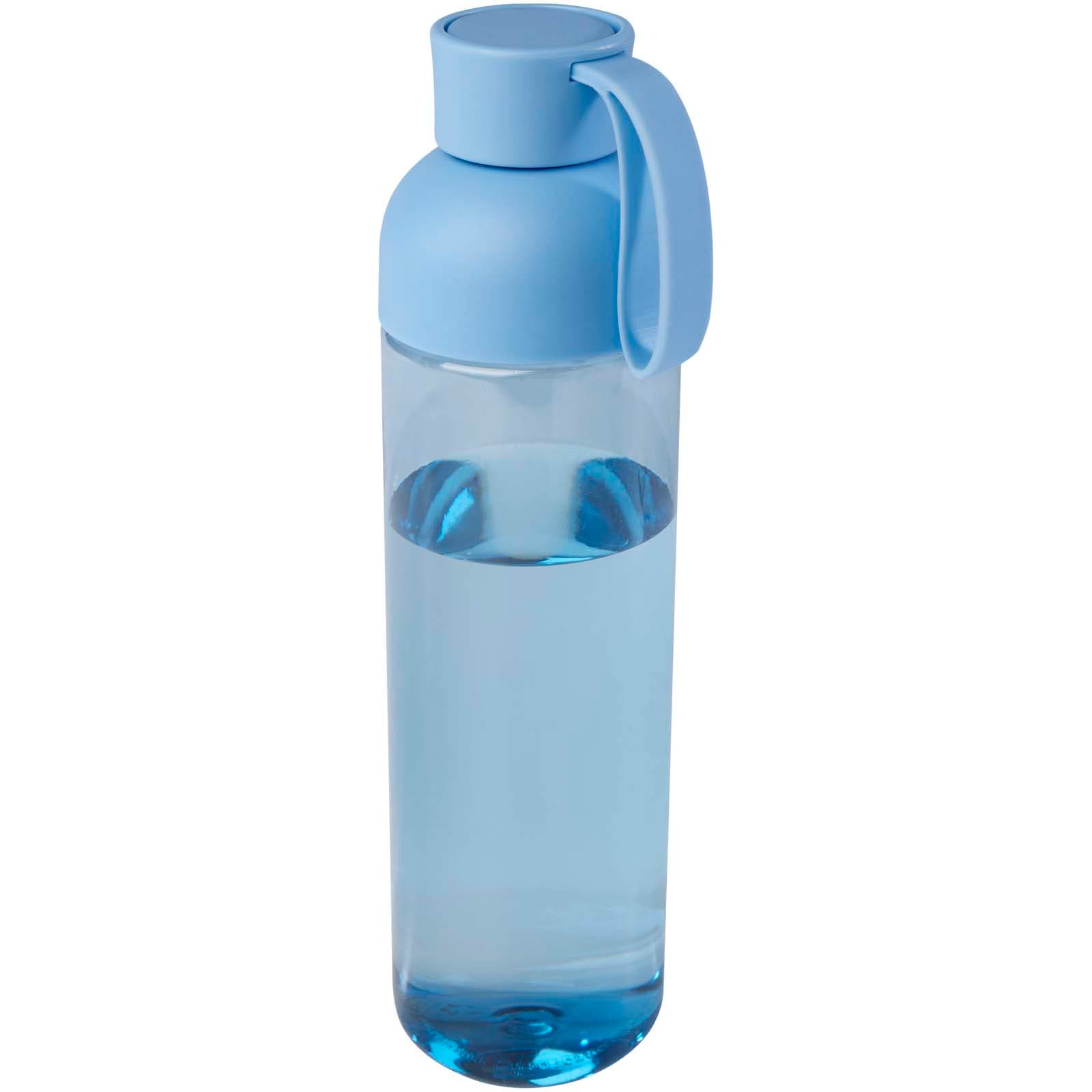 Bouteille d’eau Illuminate de 600 ml en rPET coloris Bleu clair