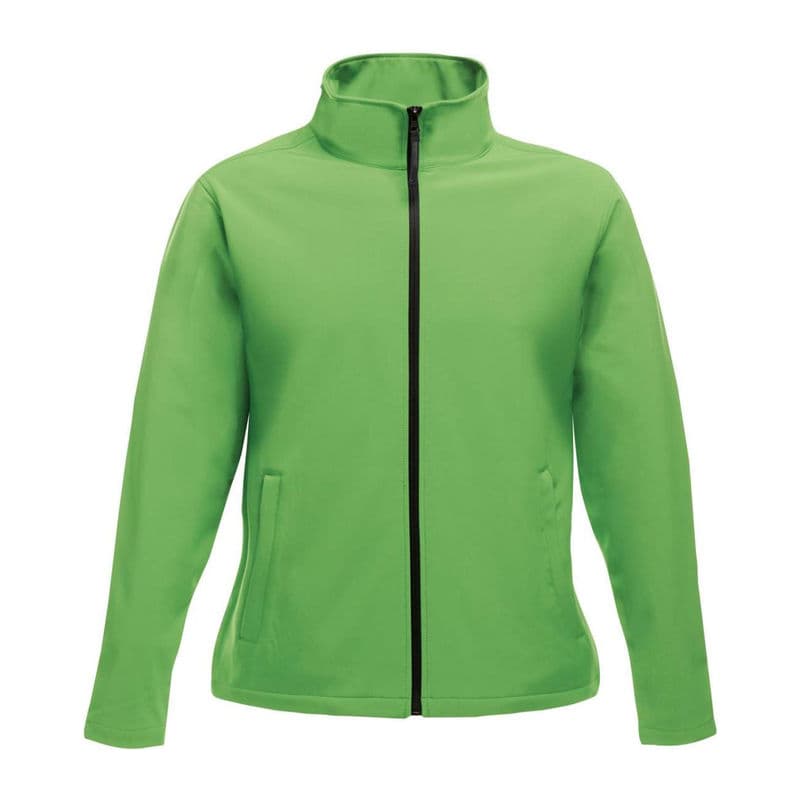 Ablaze Women'S Printable Softshell coloris Vert Extreme / Noir