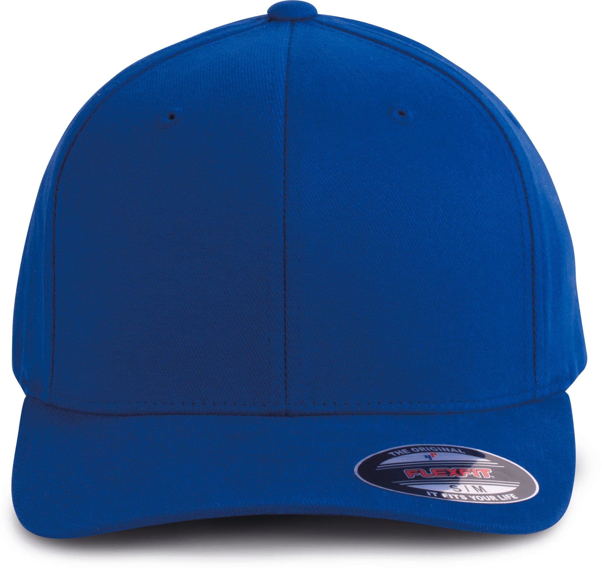 Casquette Flexfit coton brossé - 6 panneaux en situation