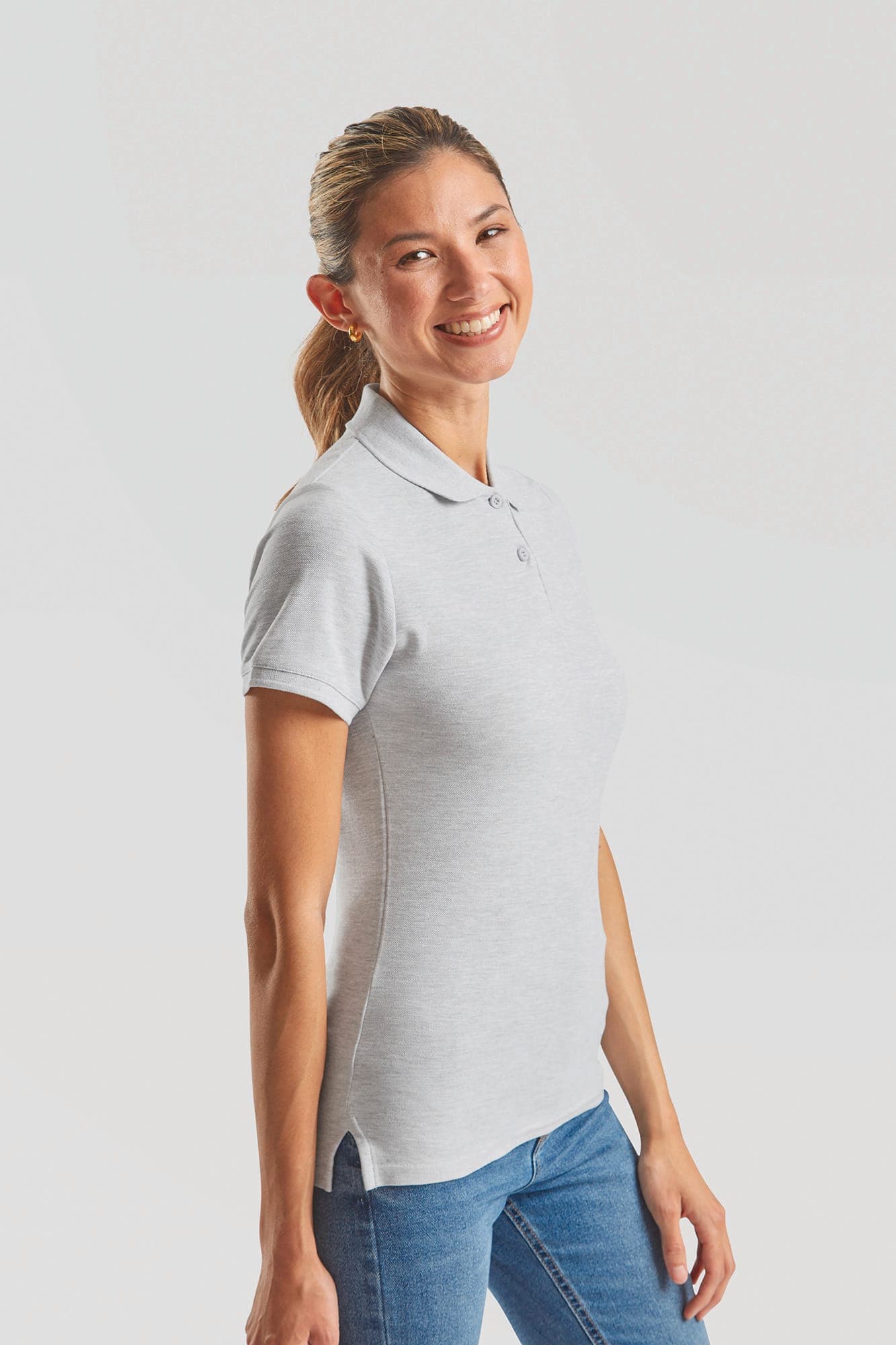 Polo Femme Premium en situation