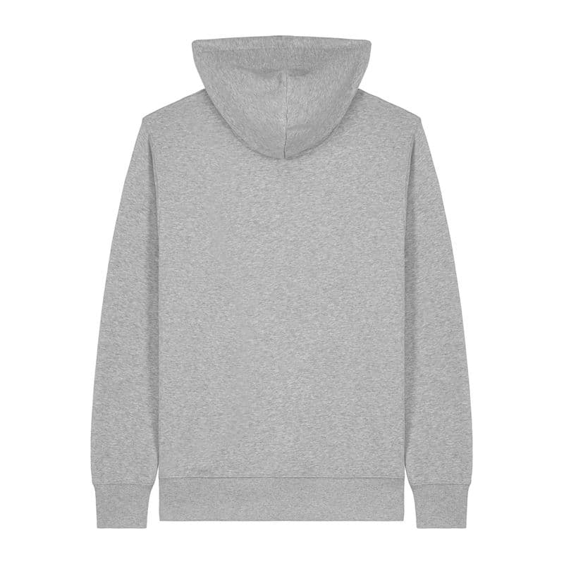 Connector 2.0 unisex medium fit zip-thru hoodie coloris Gris chiné