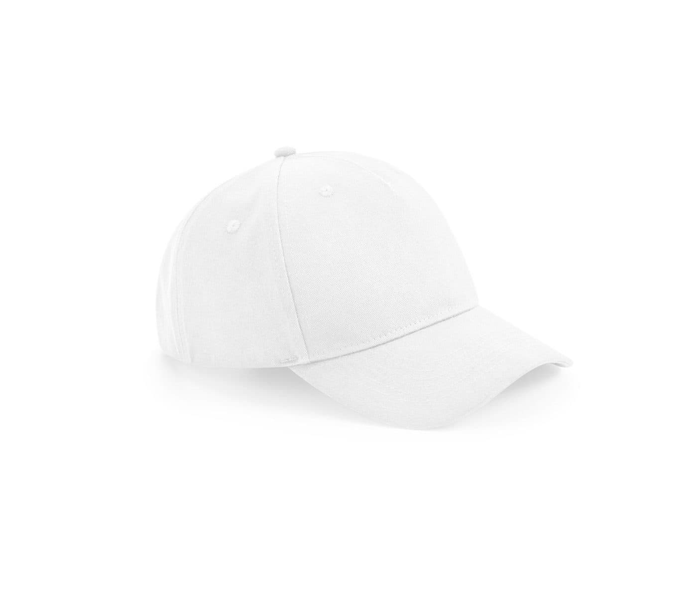 ORGANIC COTTON 5 PANEL CAP coloris Blanc