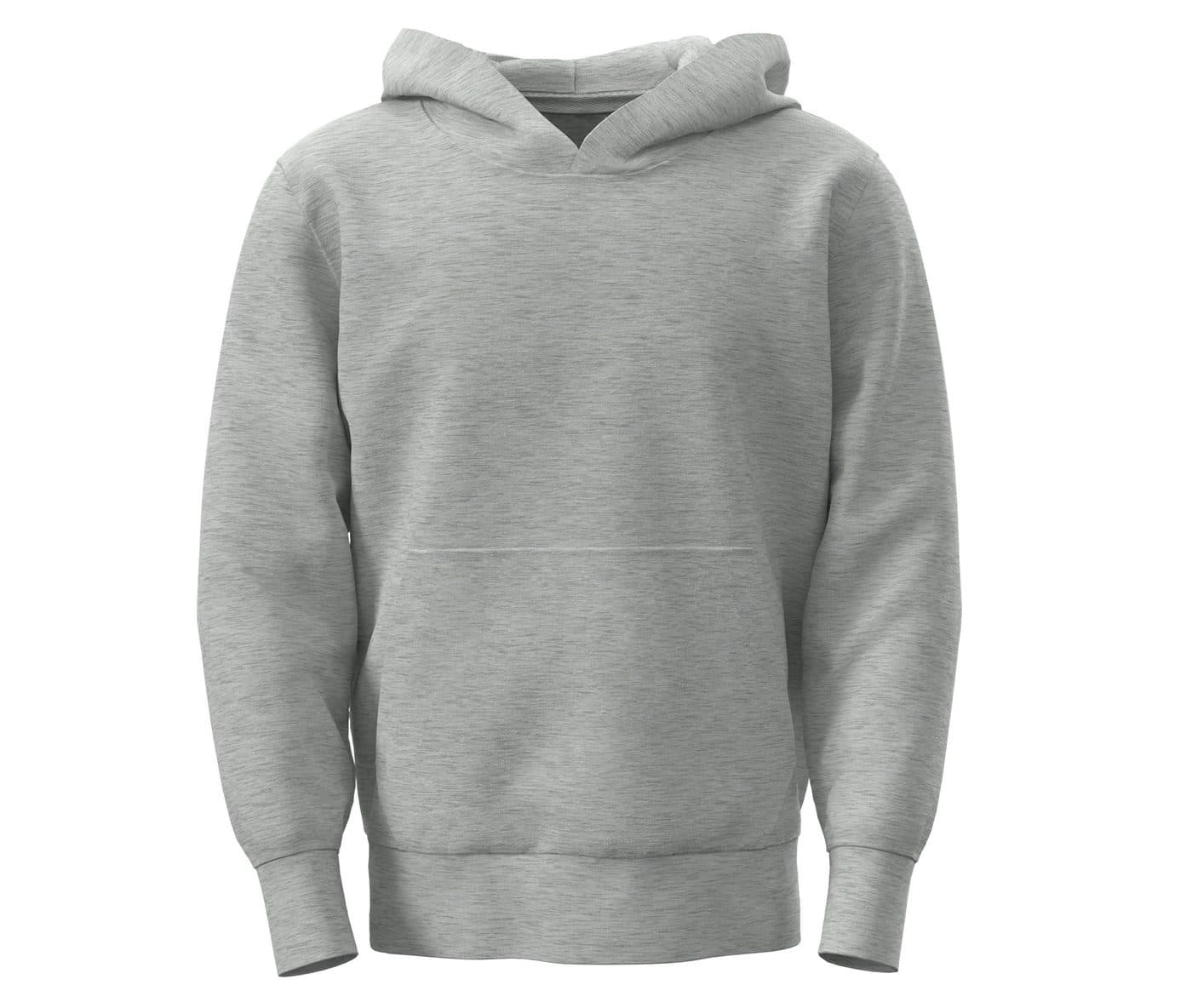 CLASSIC HOODIE KIDS coloris Gris chiné