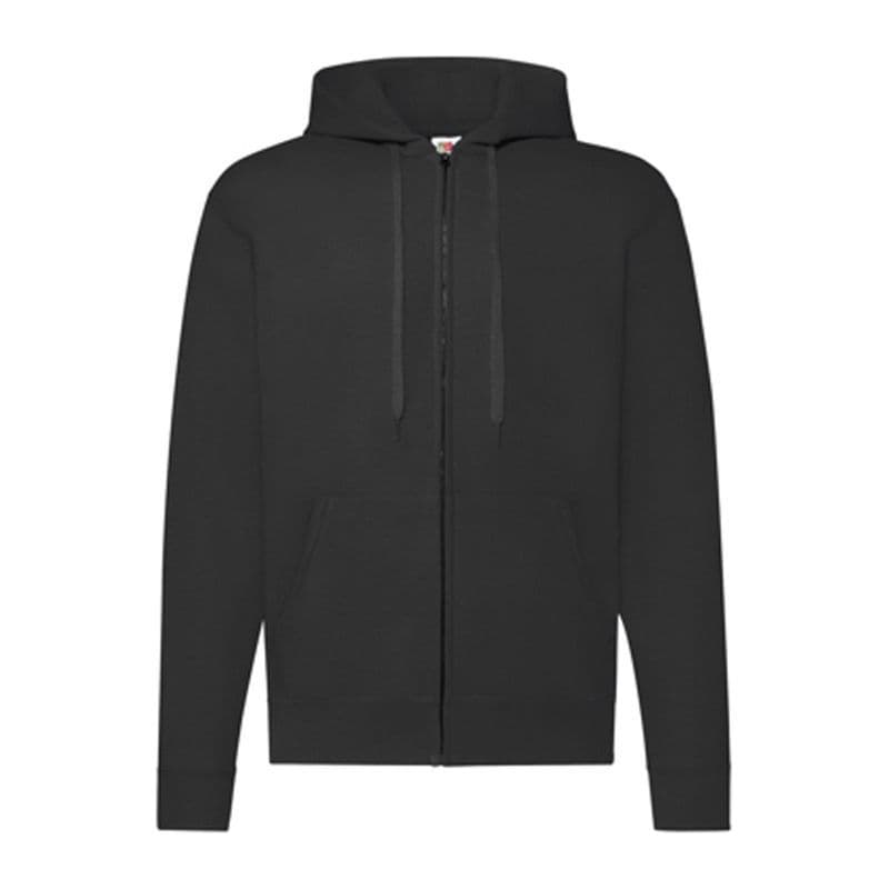 CLASSIC HOODED SWEAT JACKET coloris Noir