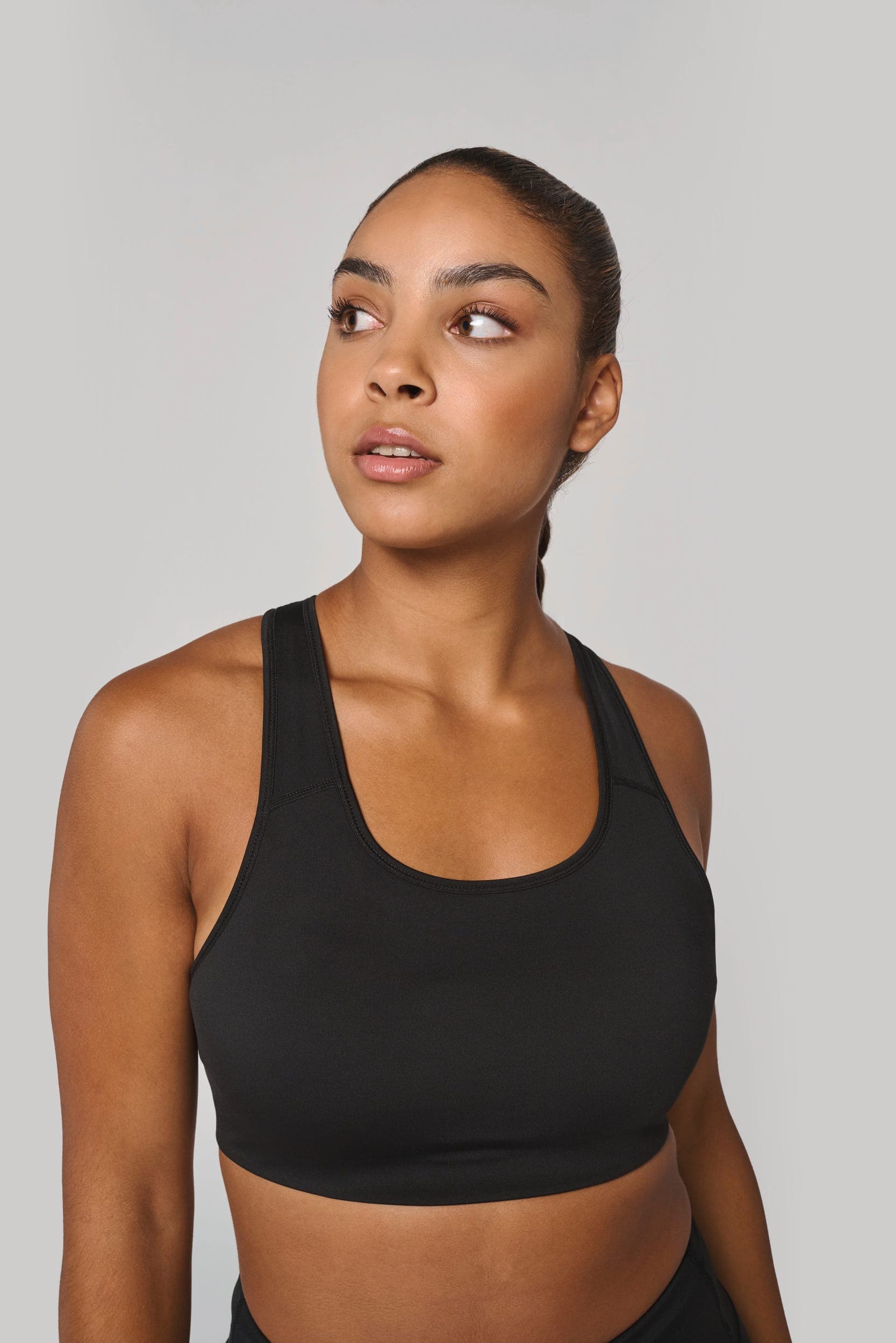 Brassière de sport femme en situation