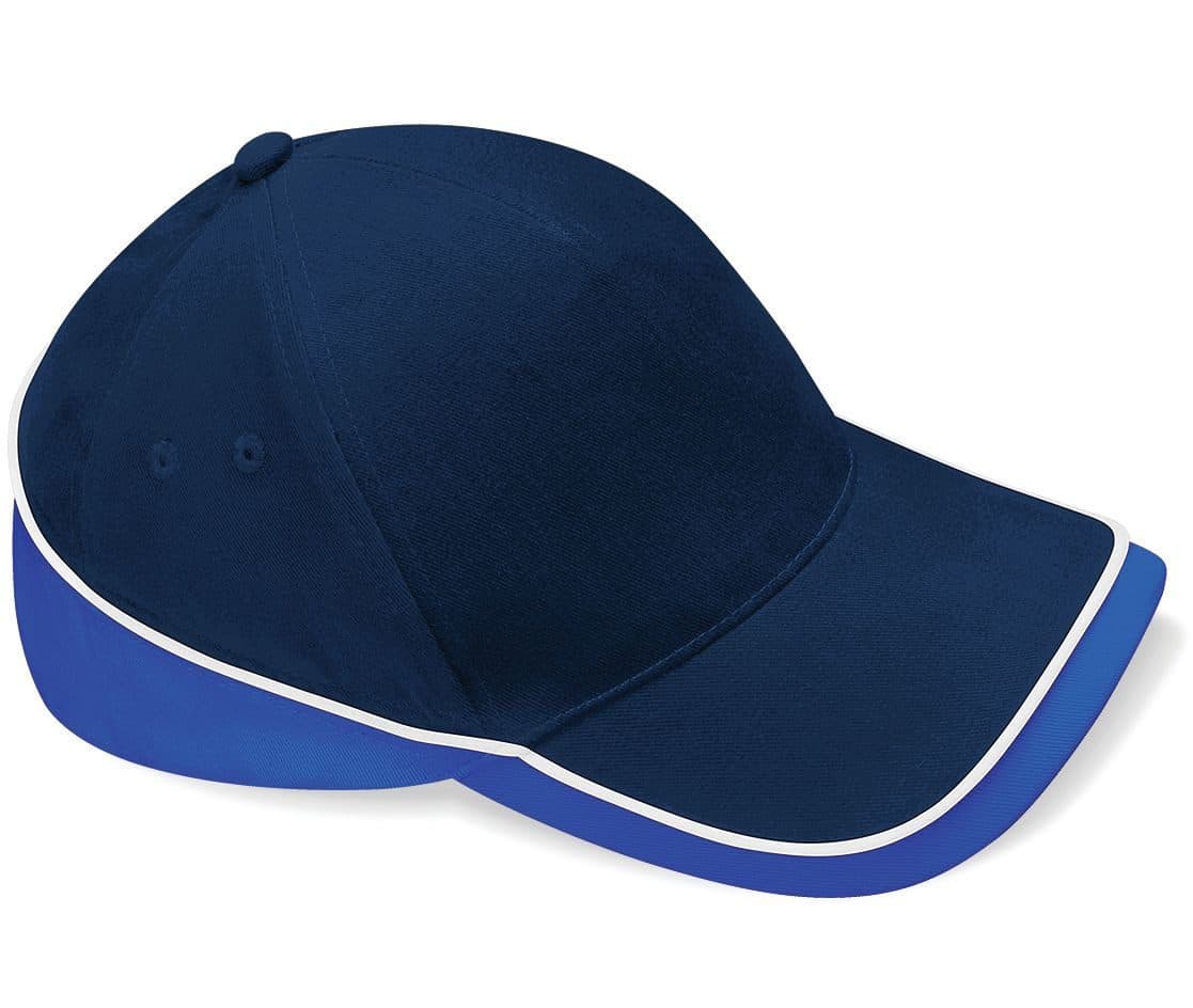 TEAMWEAR COMPETITION CAP coloris Bleu marine / Bleu roi vif / Blanc