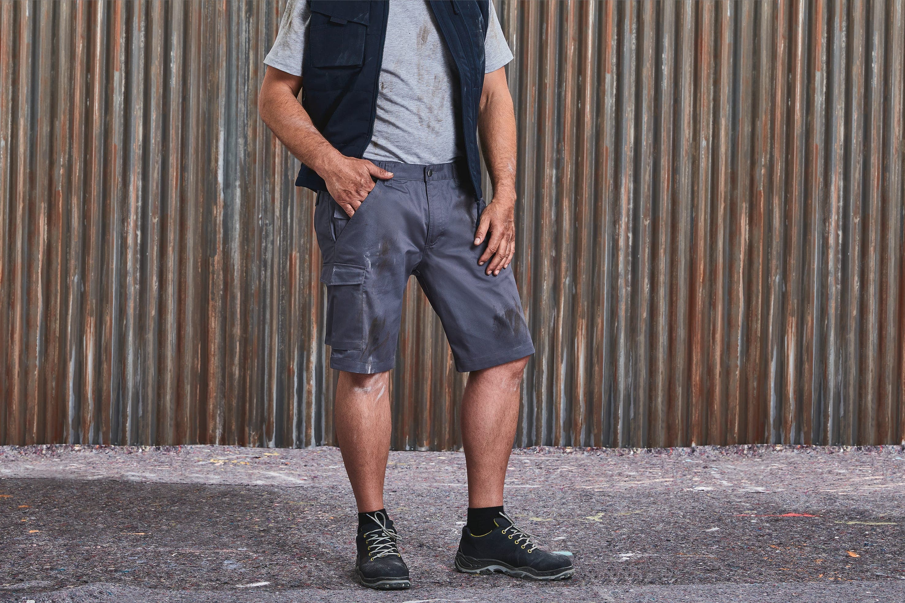 Short Workwear en situation