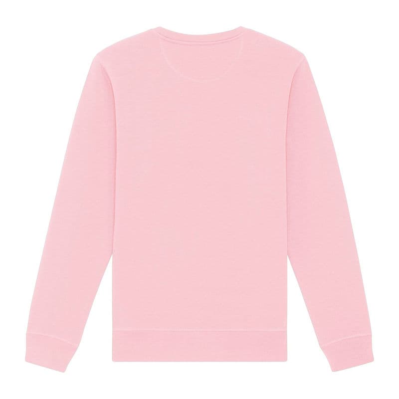 Roller unisex sweatshirt coloris Rose Cotton
