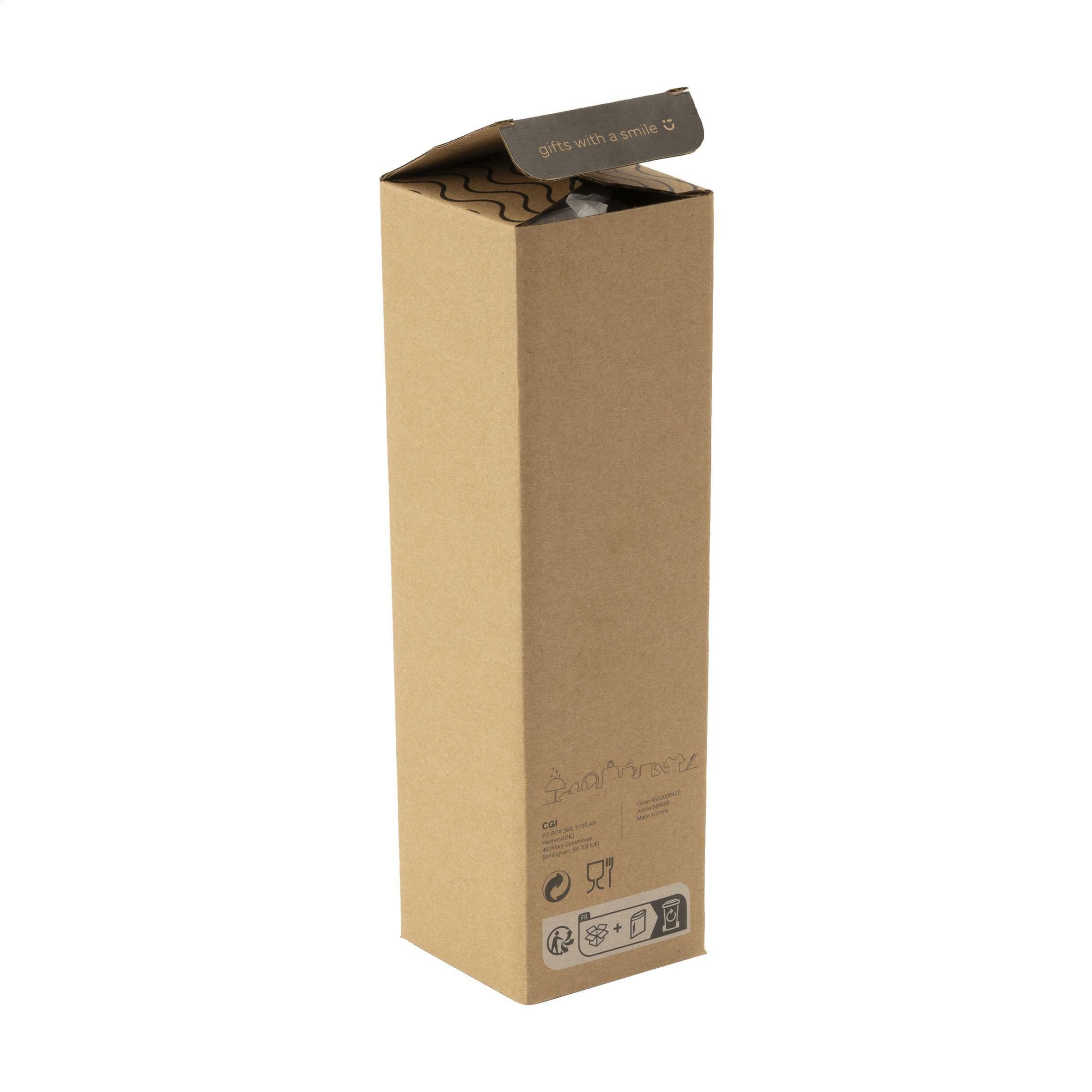 Bouteille acier FrostBalm RCS recyclé 500 ml en situation