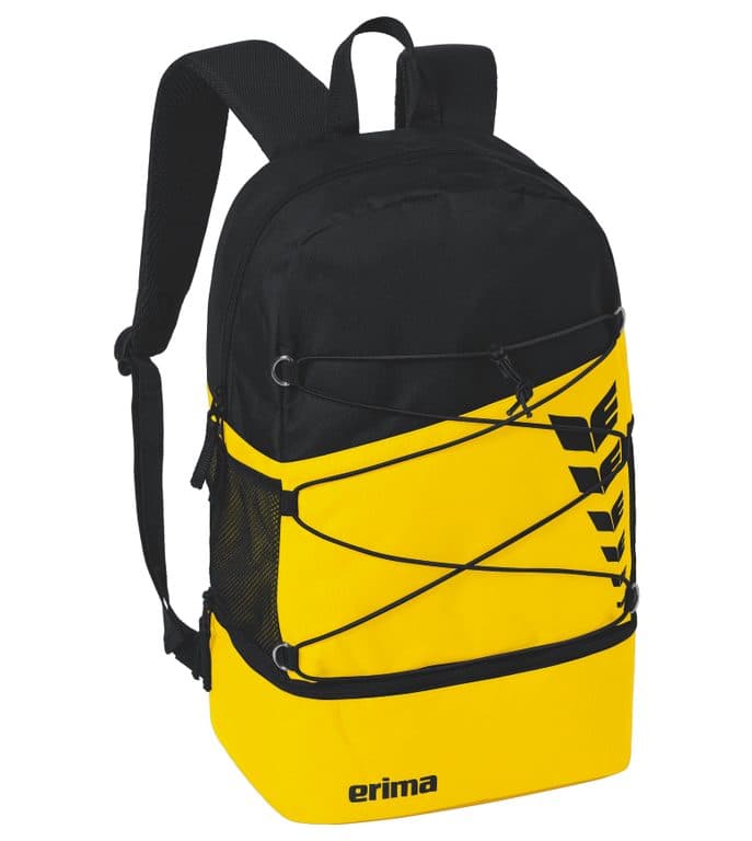 Sac à dos SIX WINGS coloris Jaune / Noir