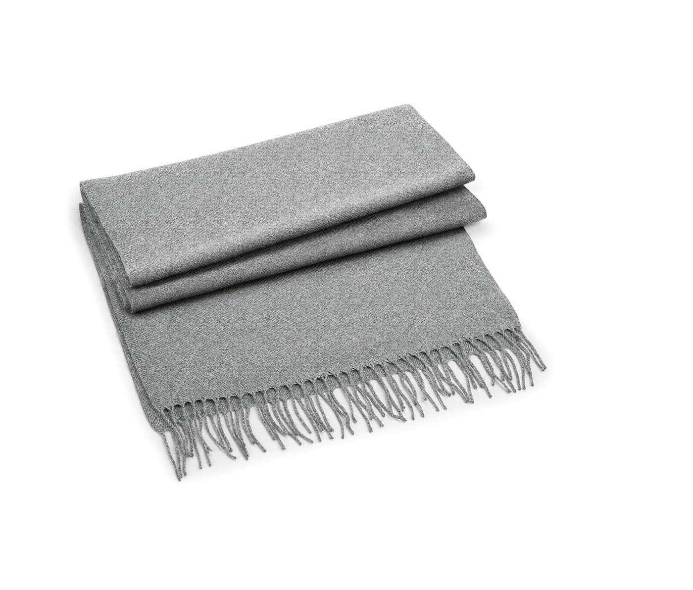 CLASSIC WOVEN SCARF coloris Gris chiné