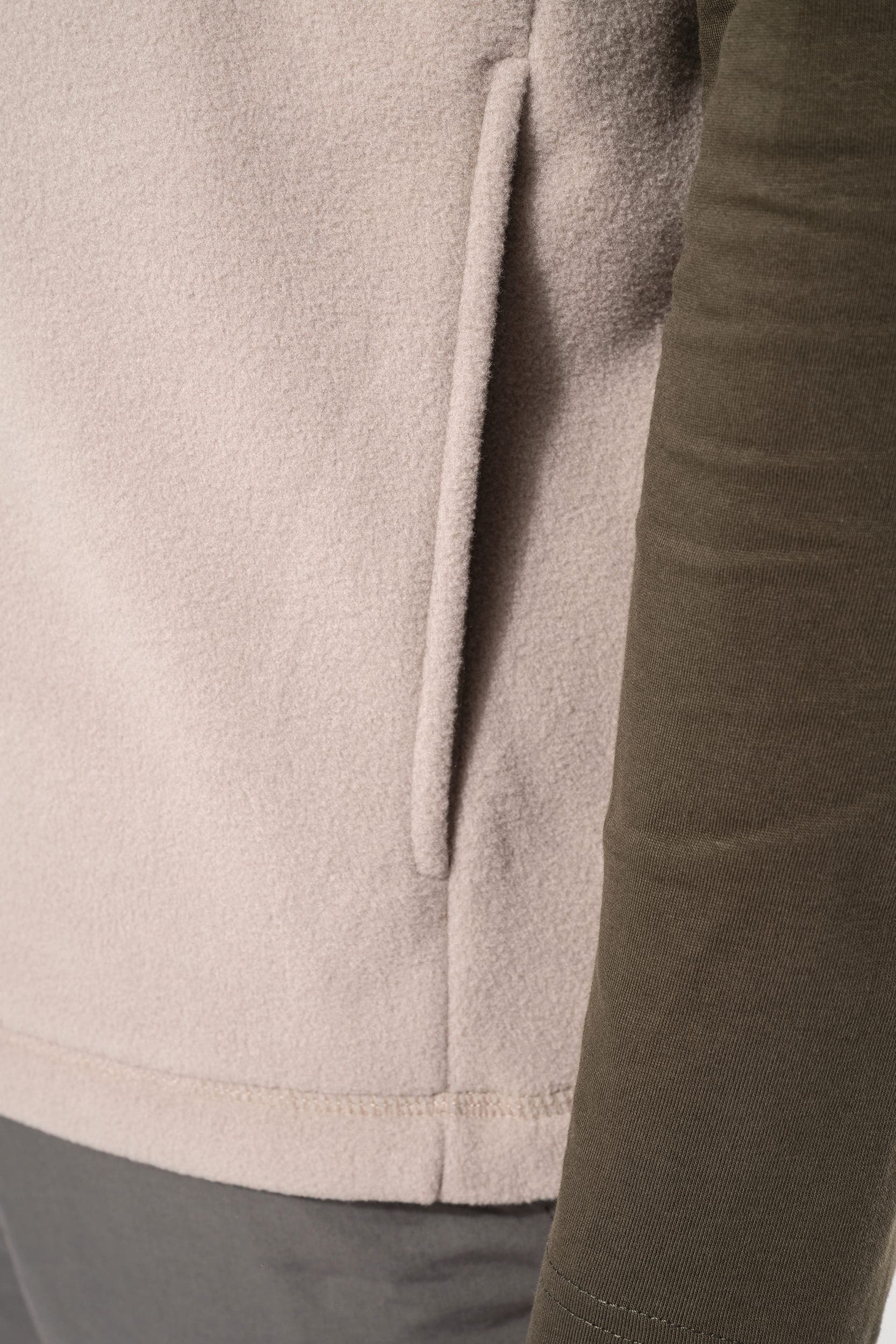 Bodywarmer micropolaire homme en situation