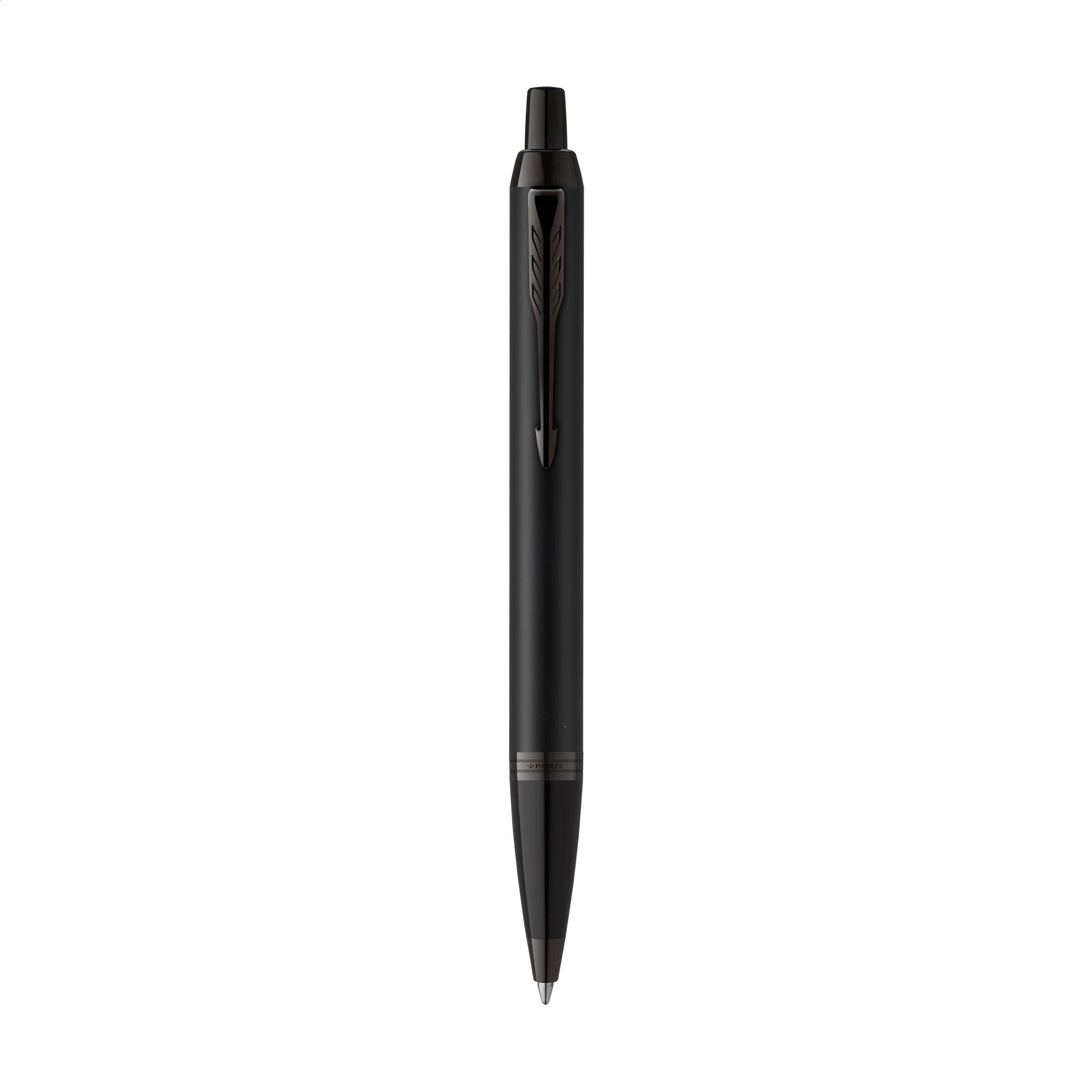 Parker IM Achromatic stylo à bille bleu en situation