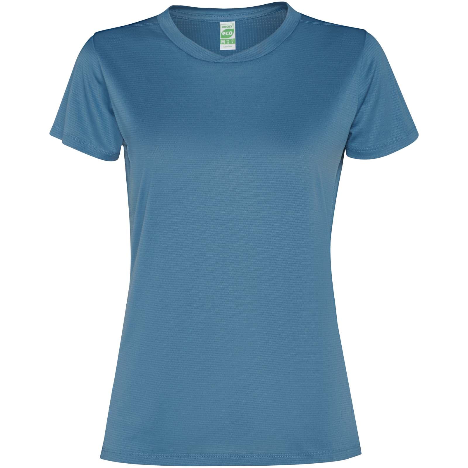 T-shirt de sport de 100 g/m² Slam à manches courtes pour femme coloris Bleu tempête