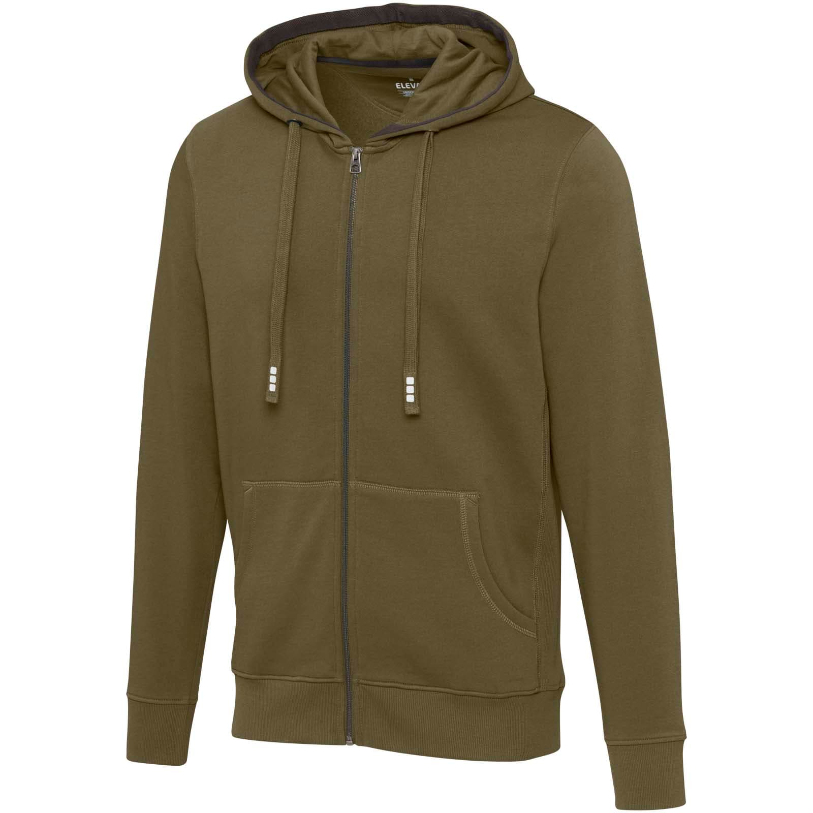 Sweat shirt à capuche full zip unisex de 300 g/m² Arora