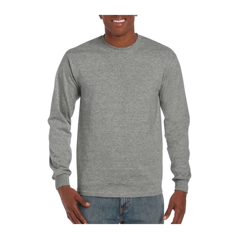HAMMER ADULT LONG SLEEVE T-SHIRT coloris Graphite chiné