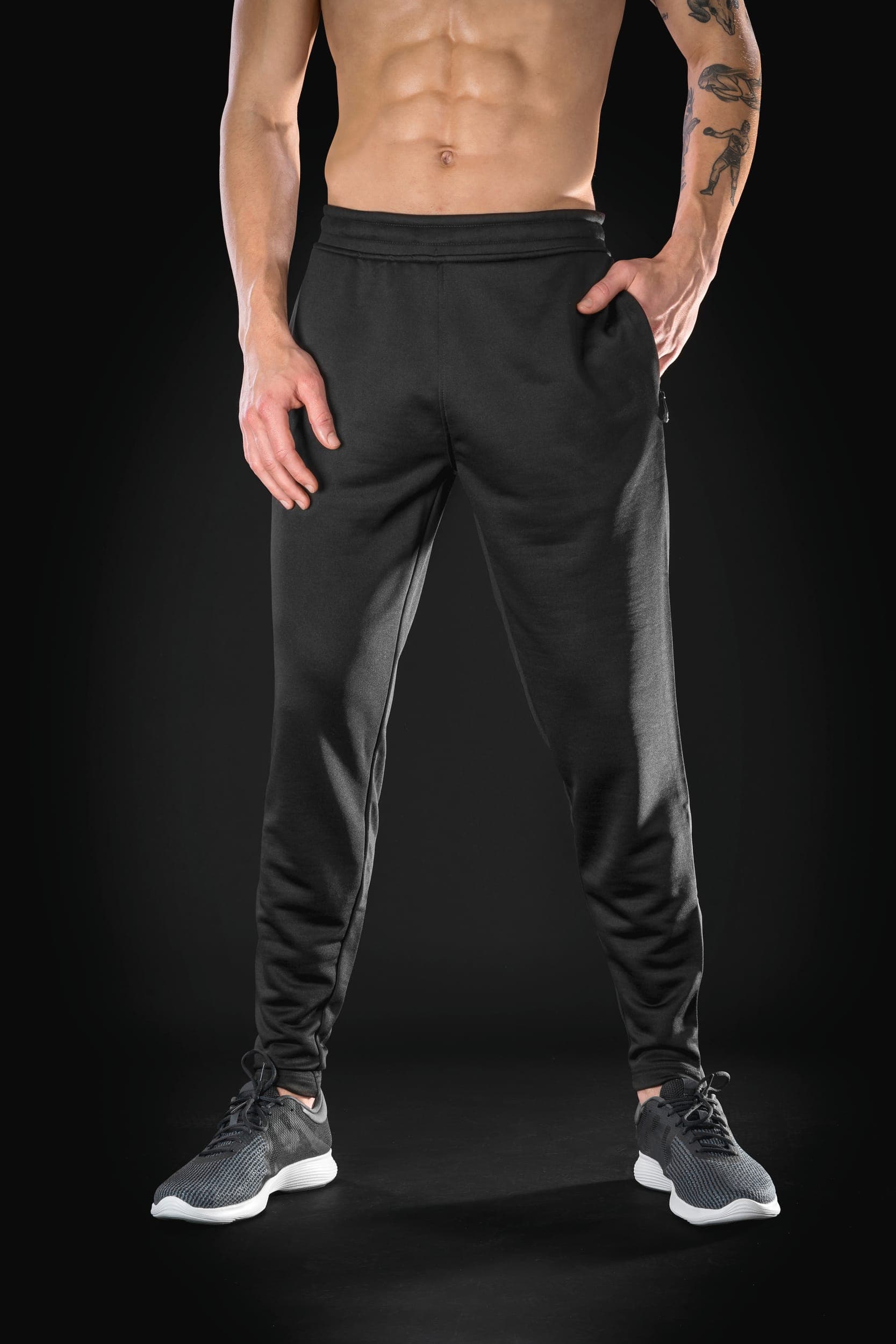 Pantalon de jogging ajusté homme en situation