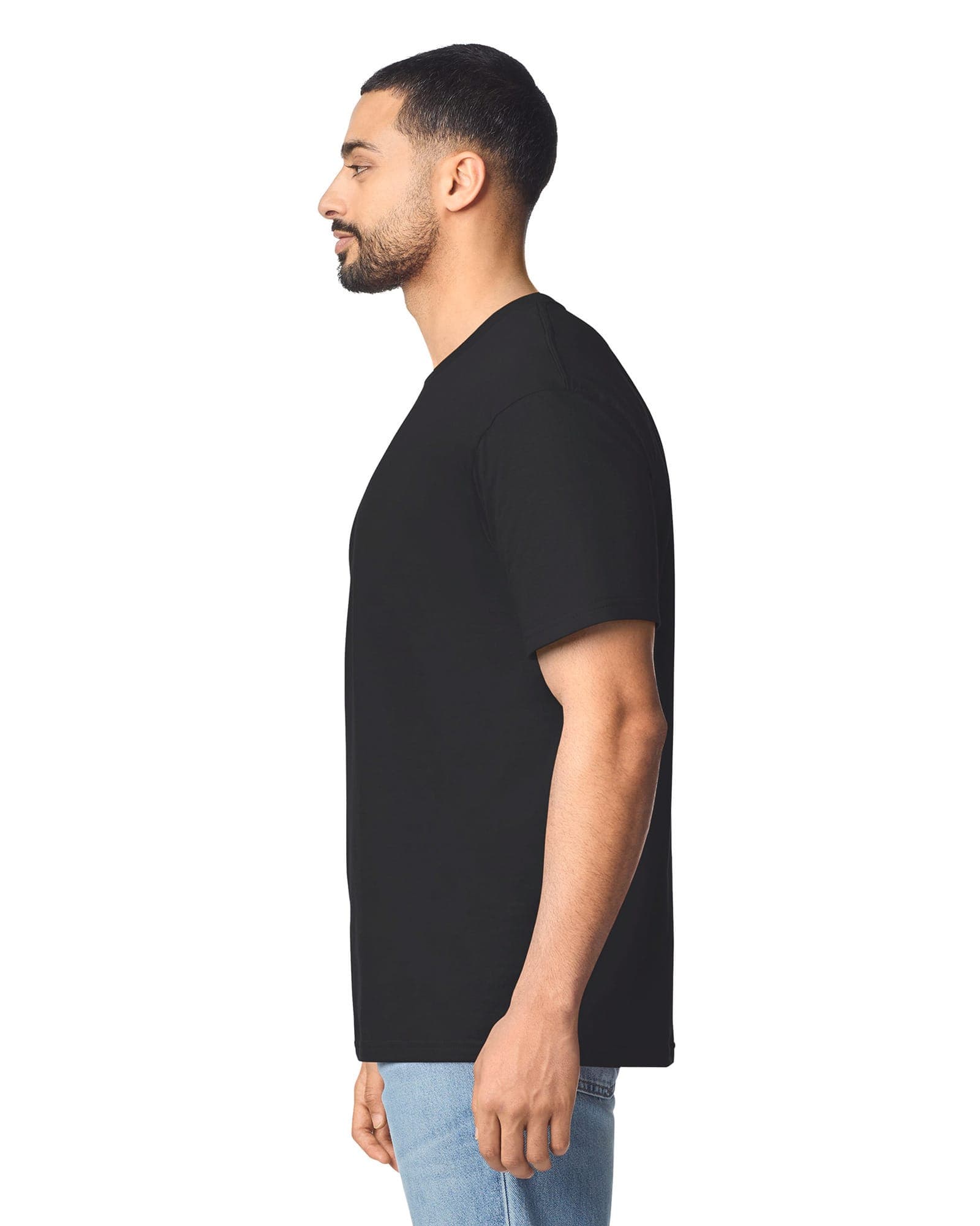T-shirt homme col rond Softstyle en situation