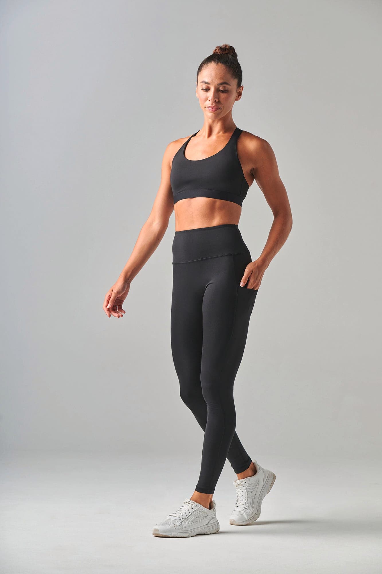 Brassière de sport en situation