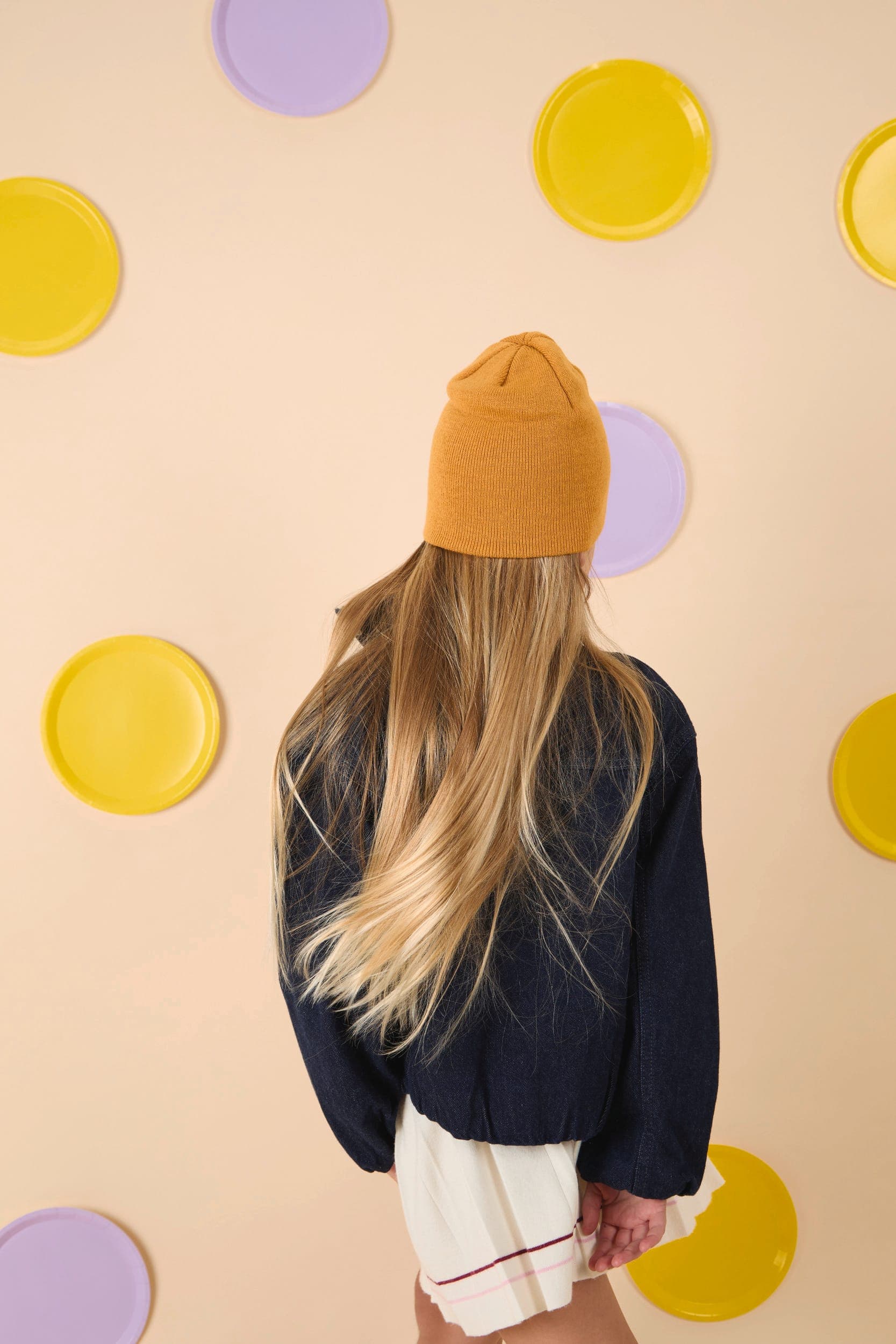 Bonnet enfant tricoté